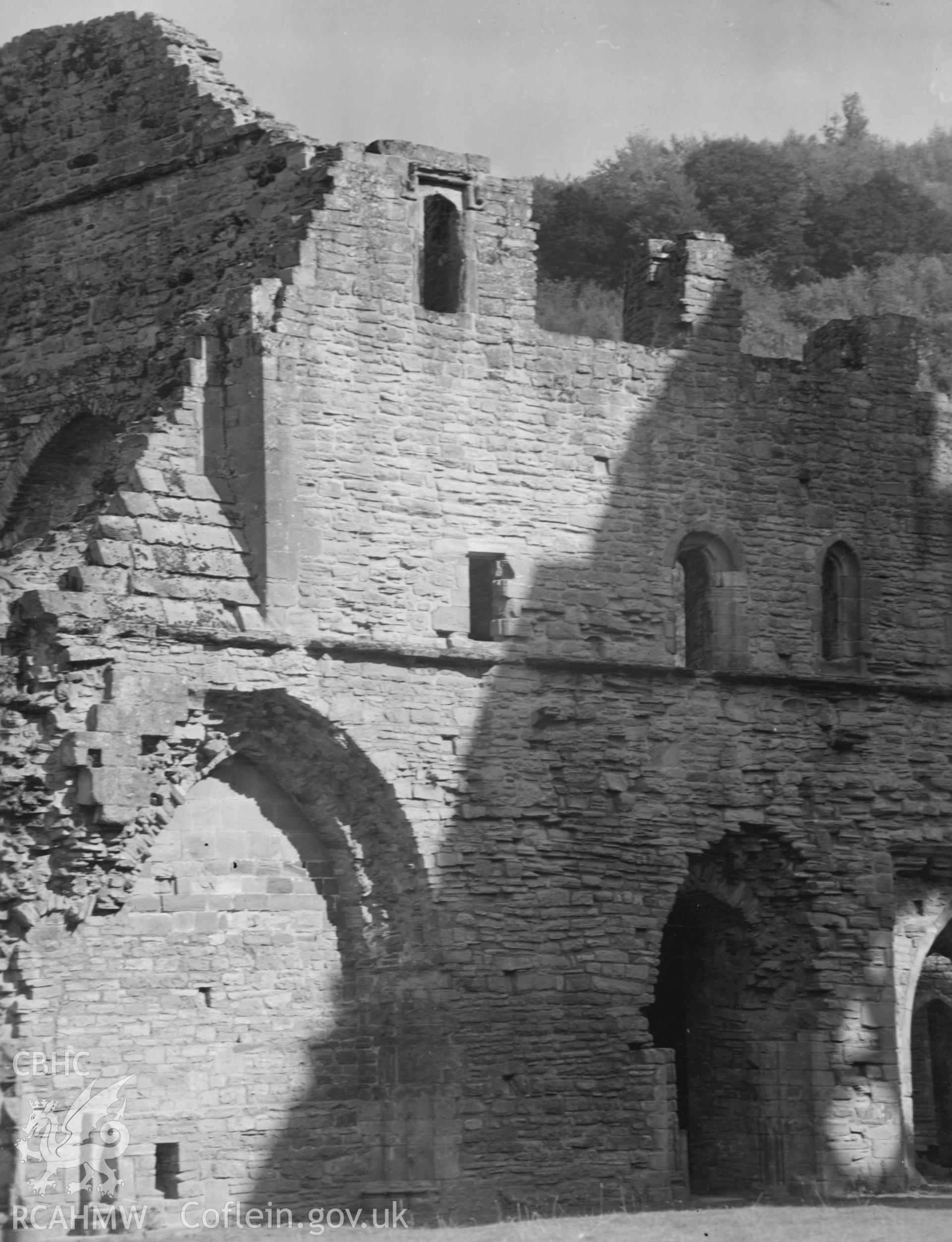 Digital copy of a view of Tintern Abbey taken by Shirley Jones. dated 1943.