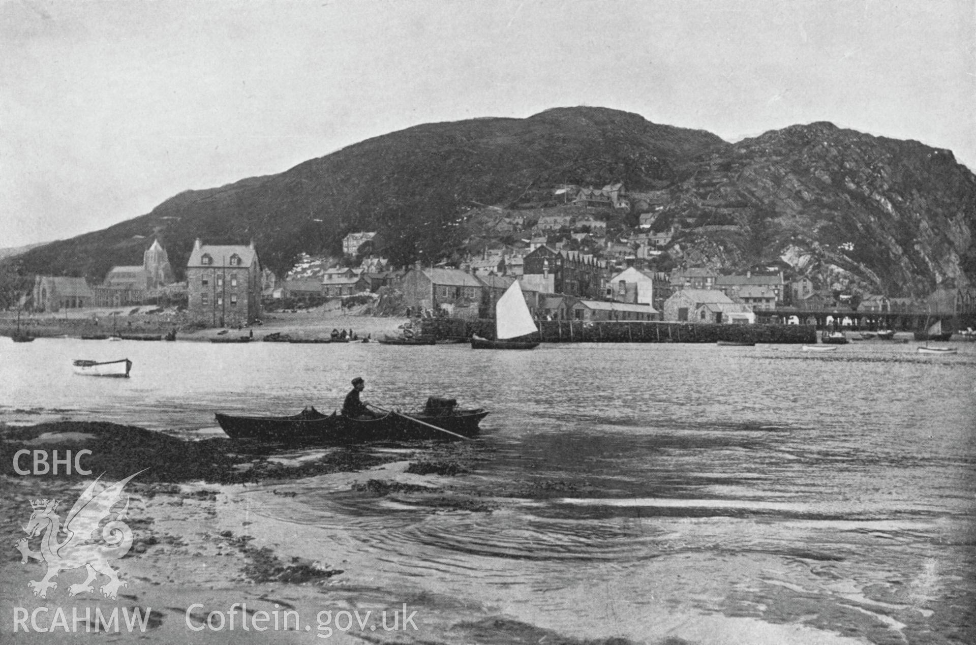 Digital copy of a view of Barmouth published 1902.