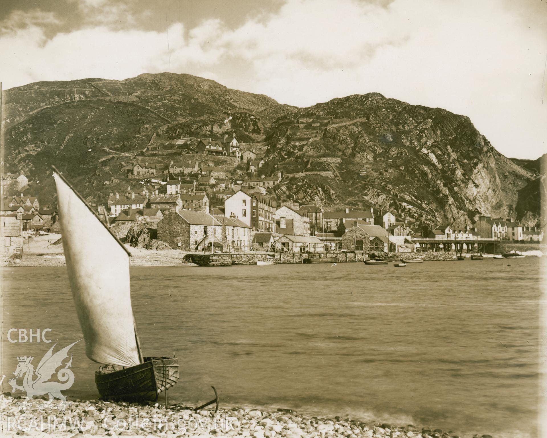 Digital copy of a view of Barmouth.