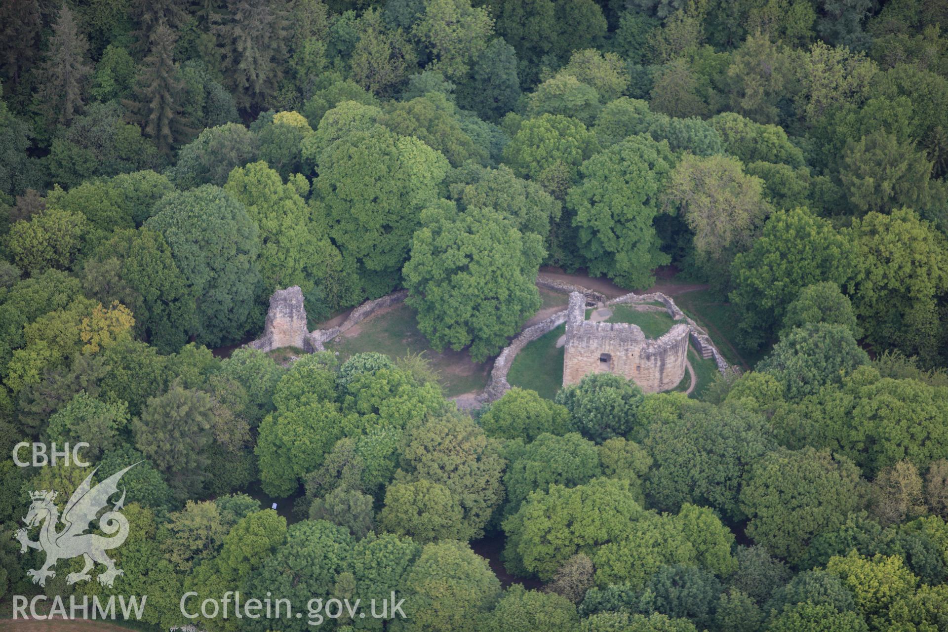 RCAHMW colour oblique photograph of Ewloe Castle. Taken by Toby Driver on 27/05/2010.
