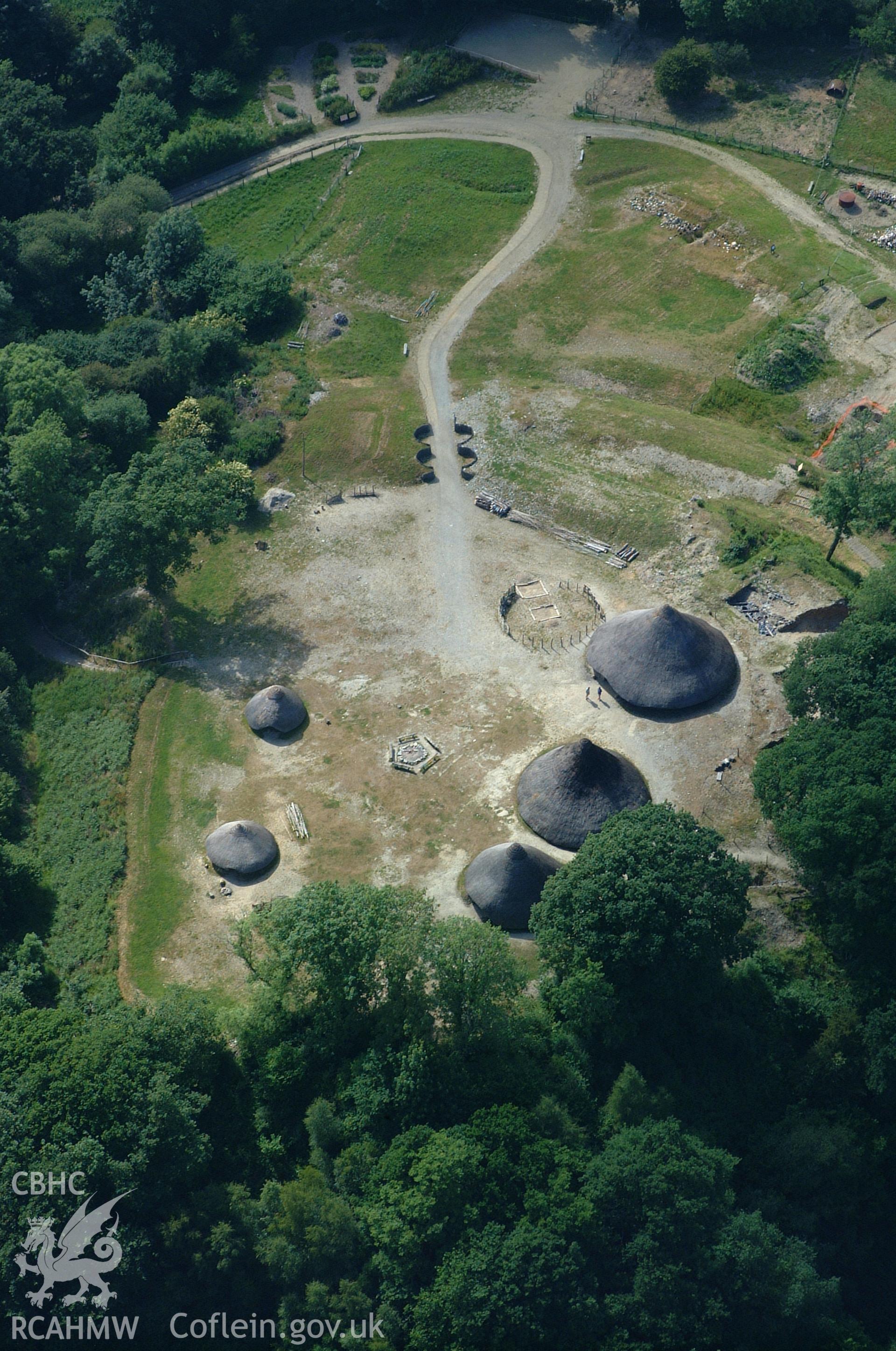 RCAHMW colour oblique aerial photograph of Castell Henllys taken on 15/06/2004 by Toby Driver