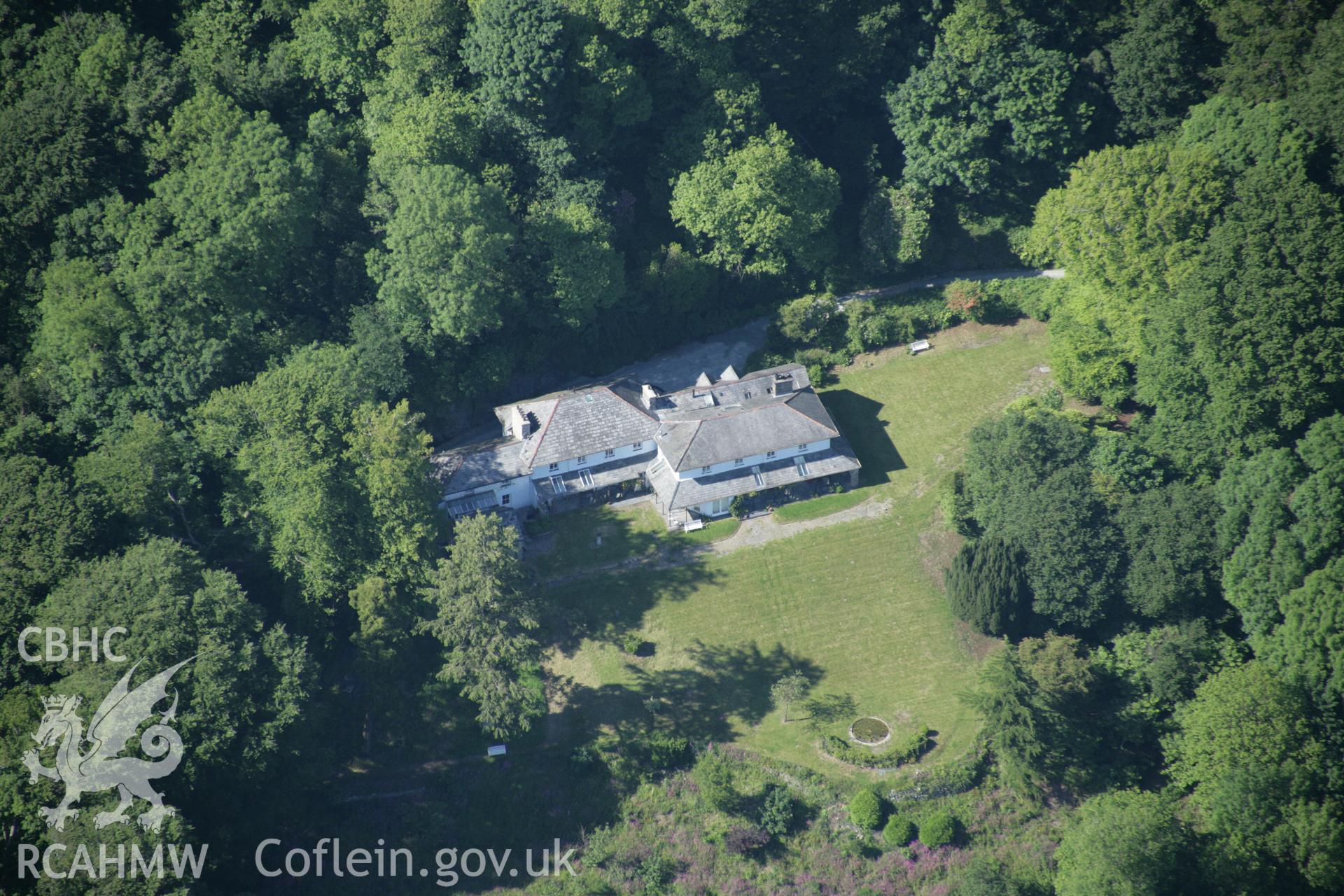 RCAHMW digital colour oblique photograph of Tan-yr-Allt viewed from the south. Taken on 08/06/2005 by T.G. Driver.