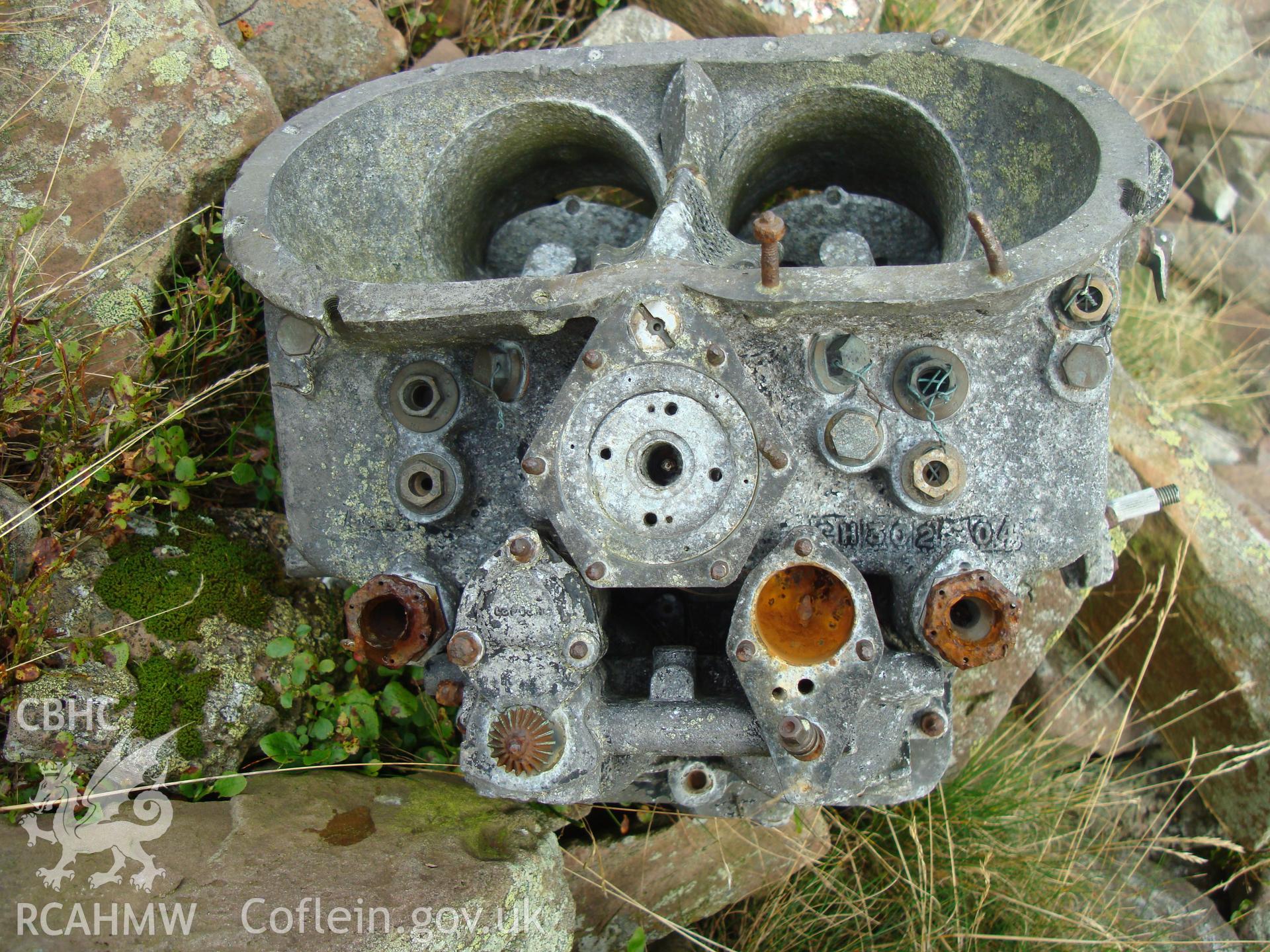 Digital colour photograph of Cerrig Edmwnt engine taken on 24/09/2008 by R.P.Sambrook during the Brecon Beacons (east) Uplands Survey undertaken by Trysor.
