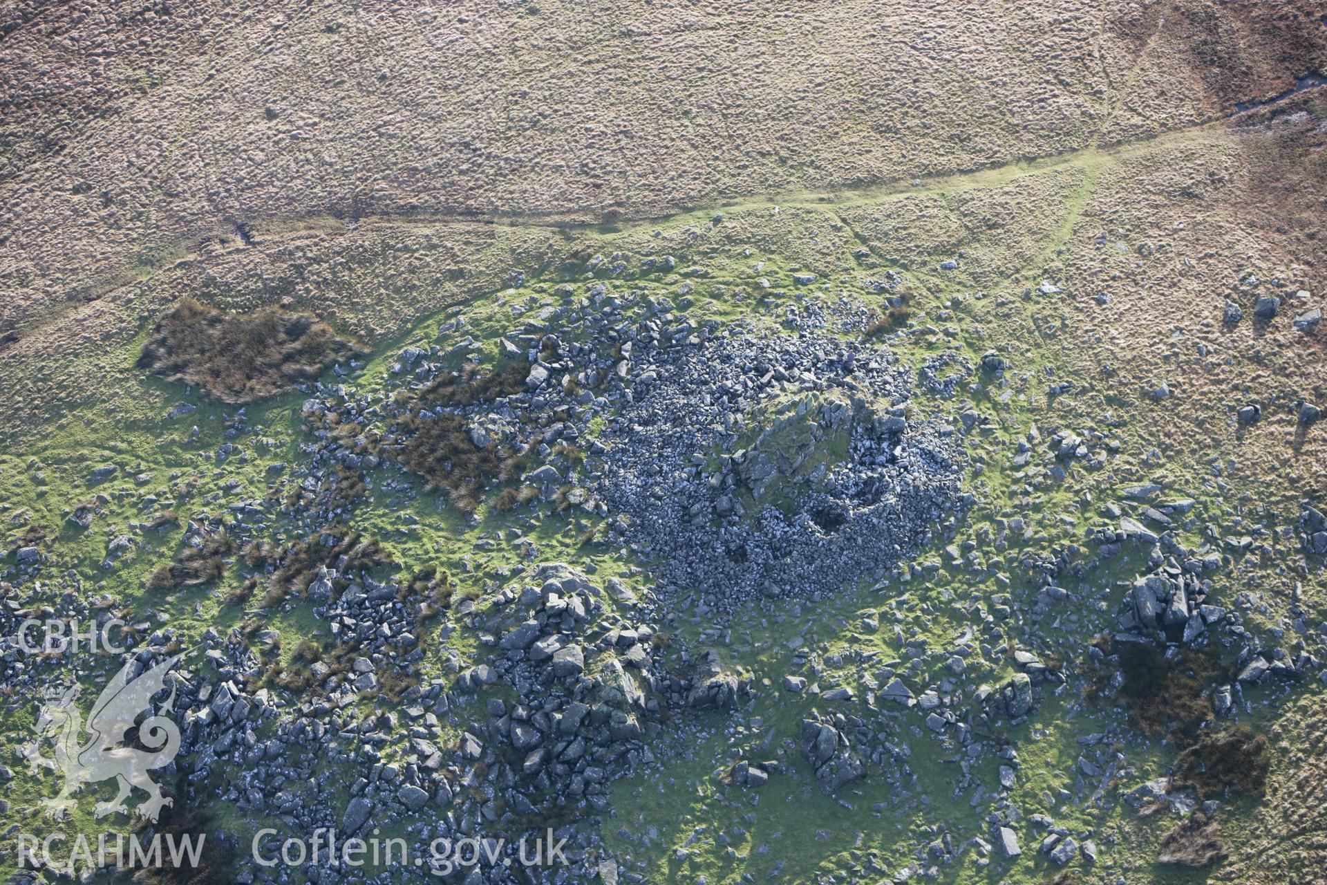 RCAHMW colour oblique photograph of Carn Bica. Taken by Toby Driver on 15/12/2008.