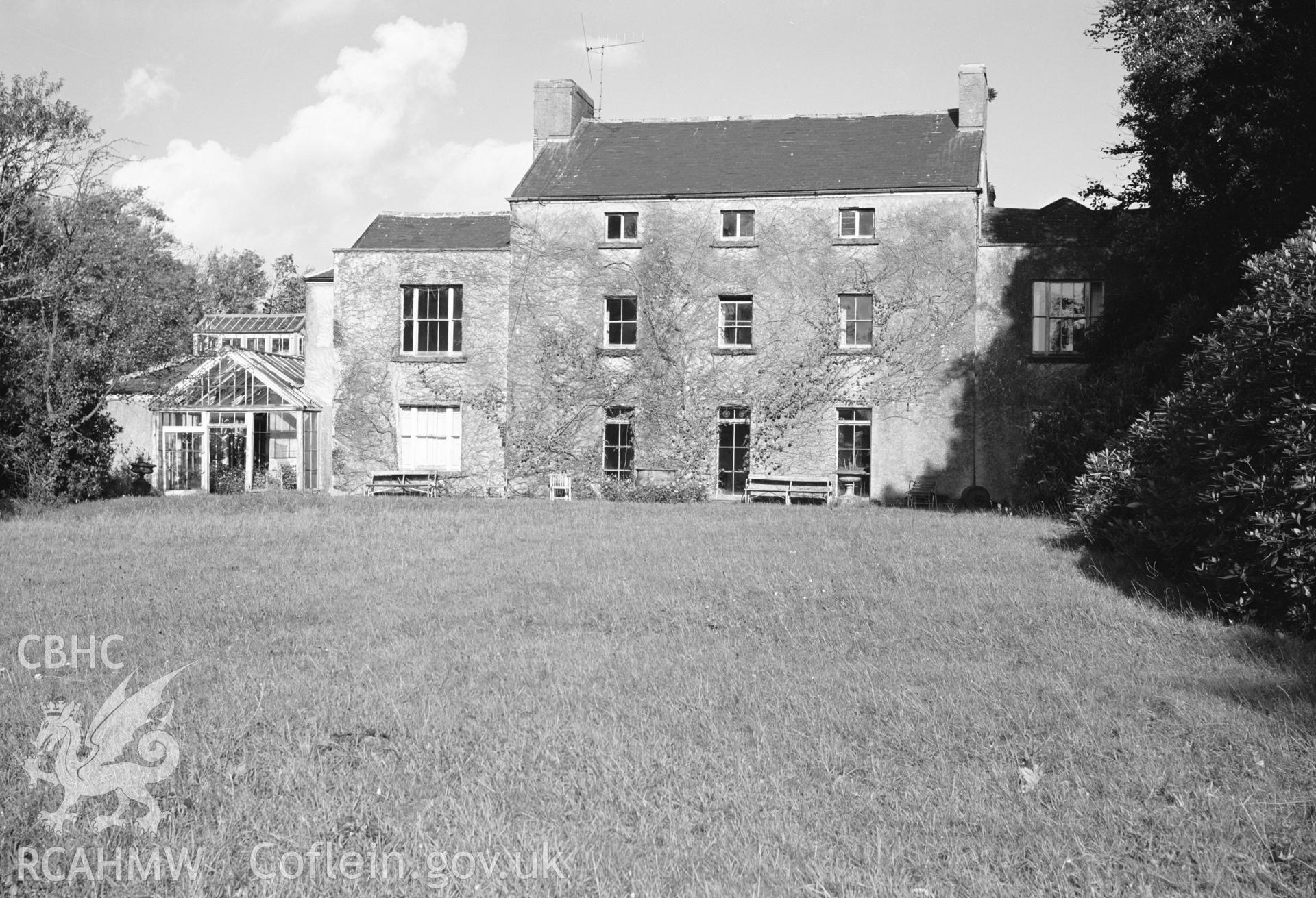 Fairy Hill, Llangennith; black and white photograph taken by E.G. Holt, October 1961.