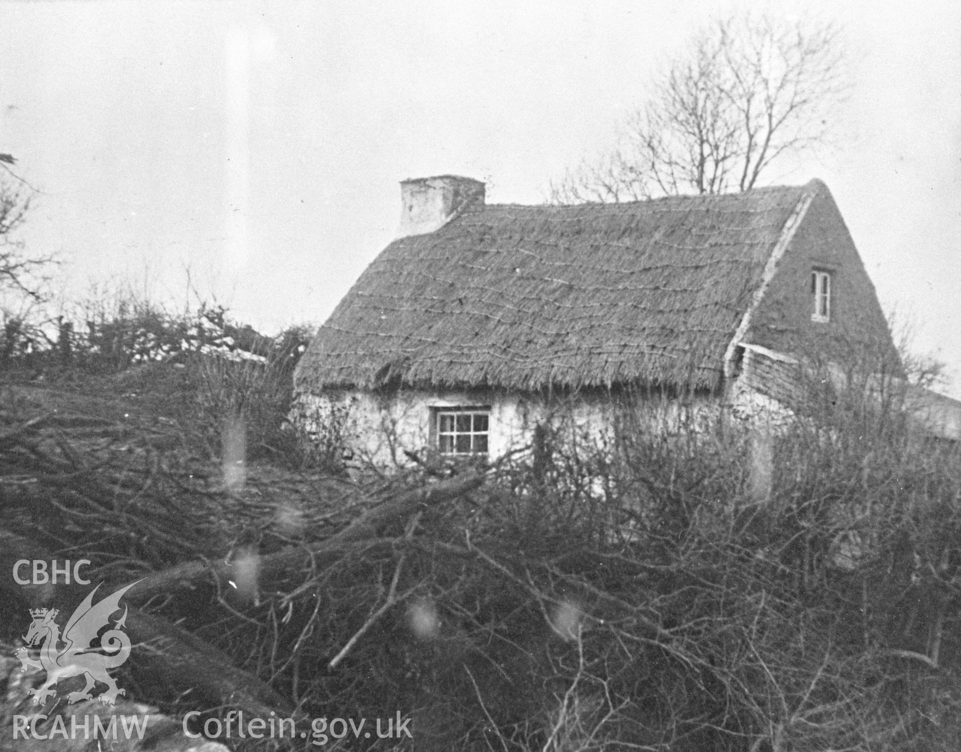 Exterior view of house at Fonmon.