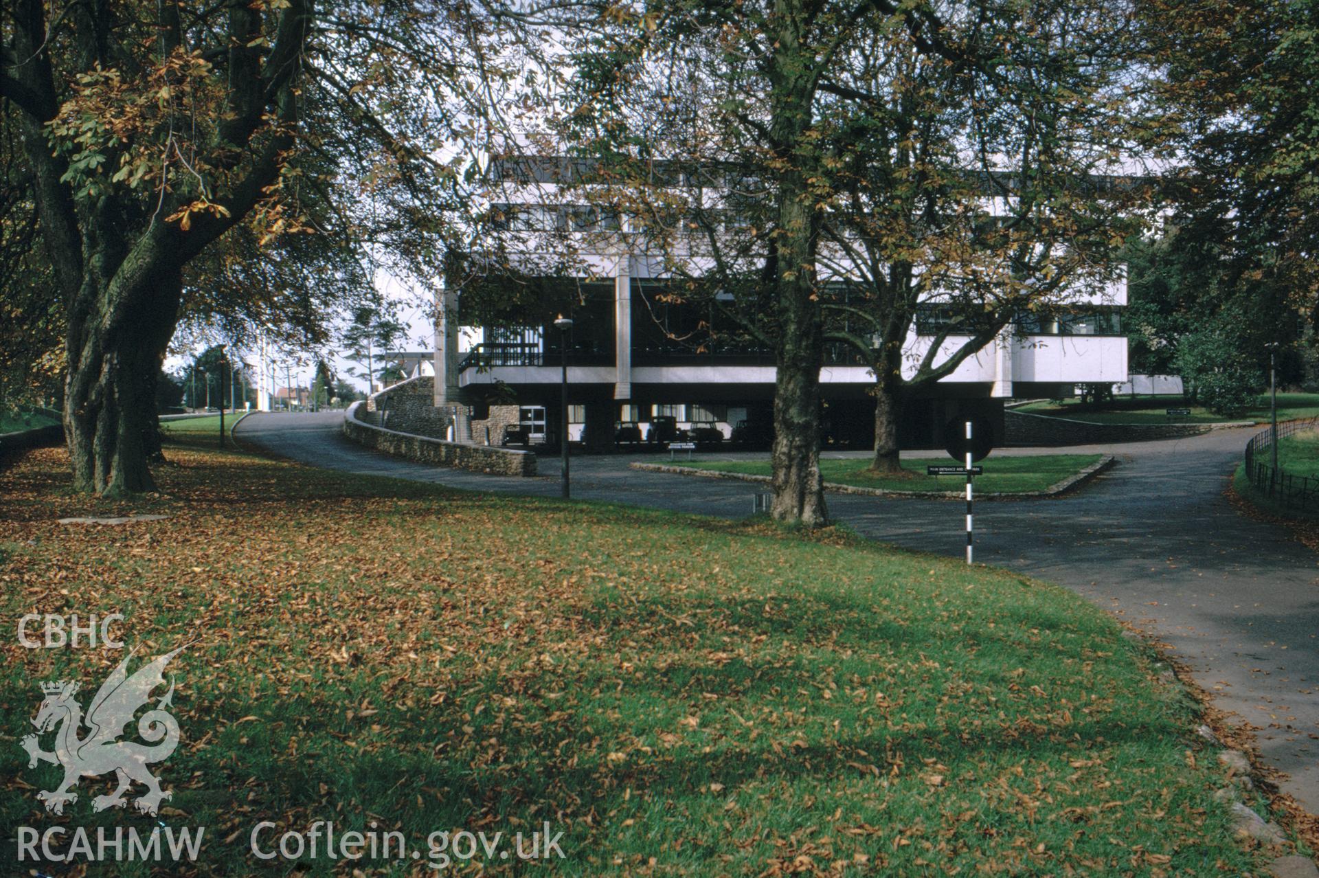Exterior view of BBC Broadcasting House, Llandaff.