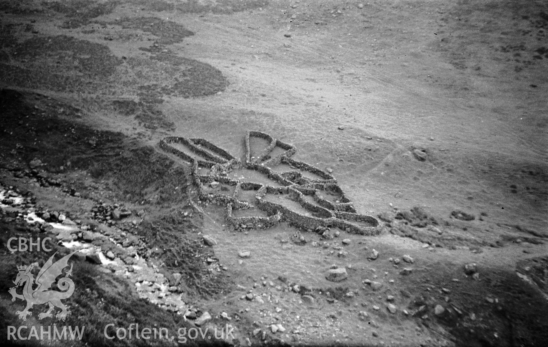 View of multicellular sheepfold,  Aber taken 02.02.1948.