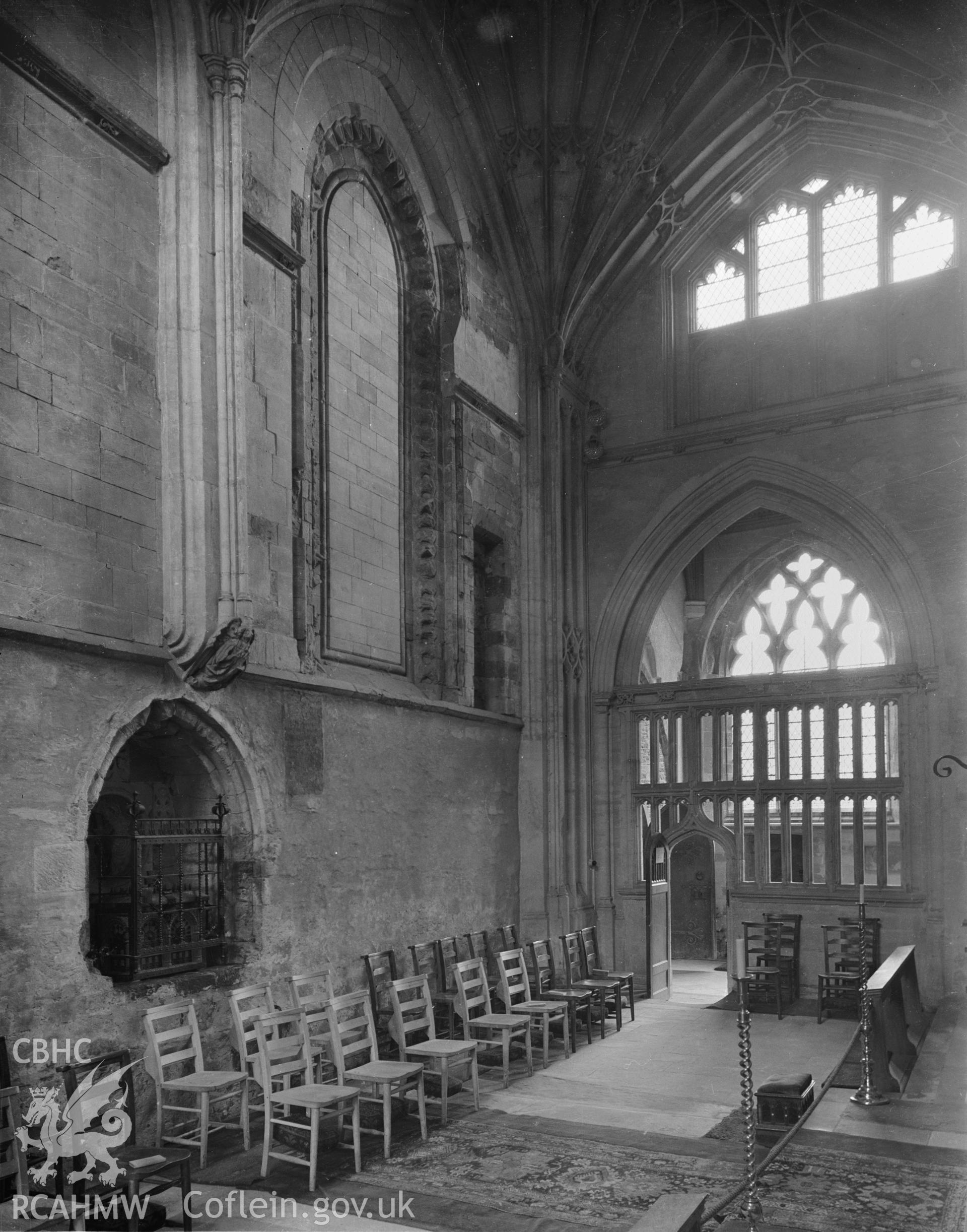 Interior view showing Trinity Chapel looking north.