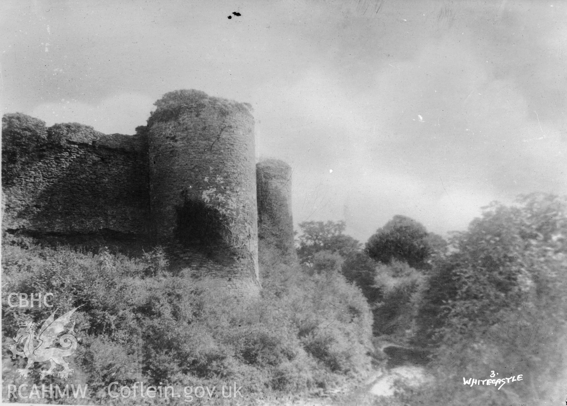 View of the defence tower at White Castle.