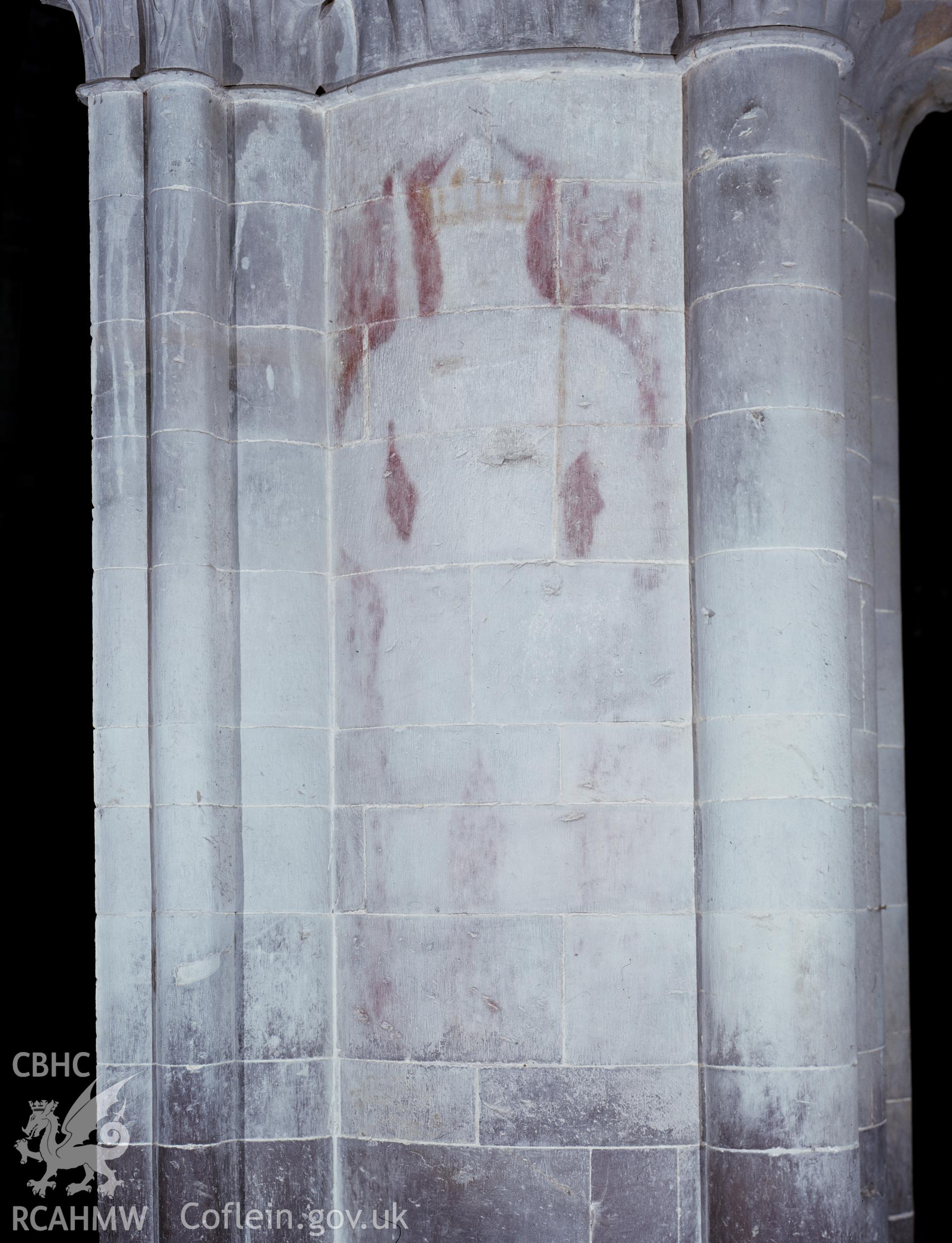 RCAHMW colour transparency showing St David's Cathedral taken by RCAHMW 1986.