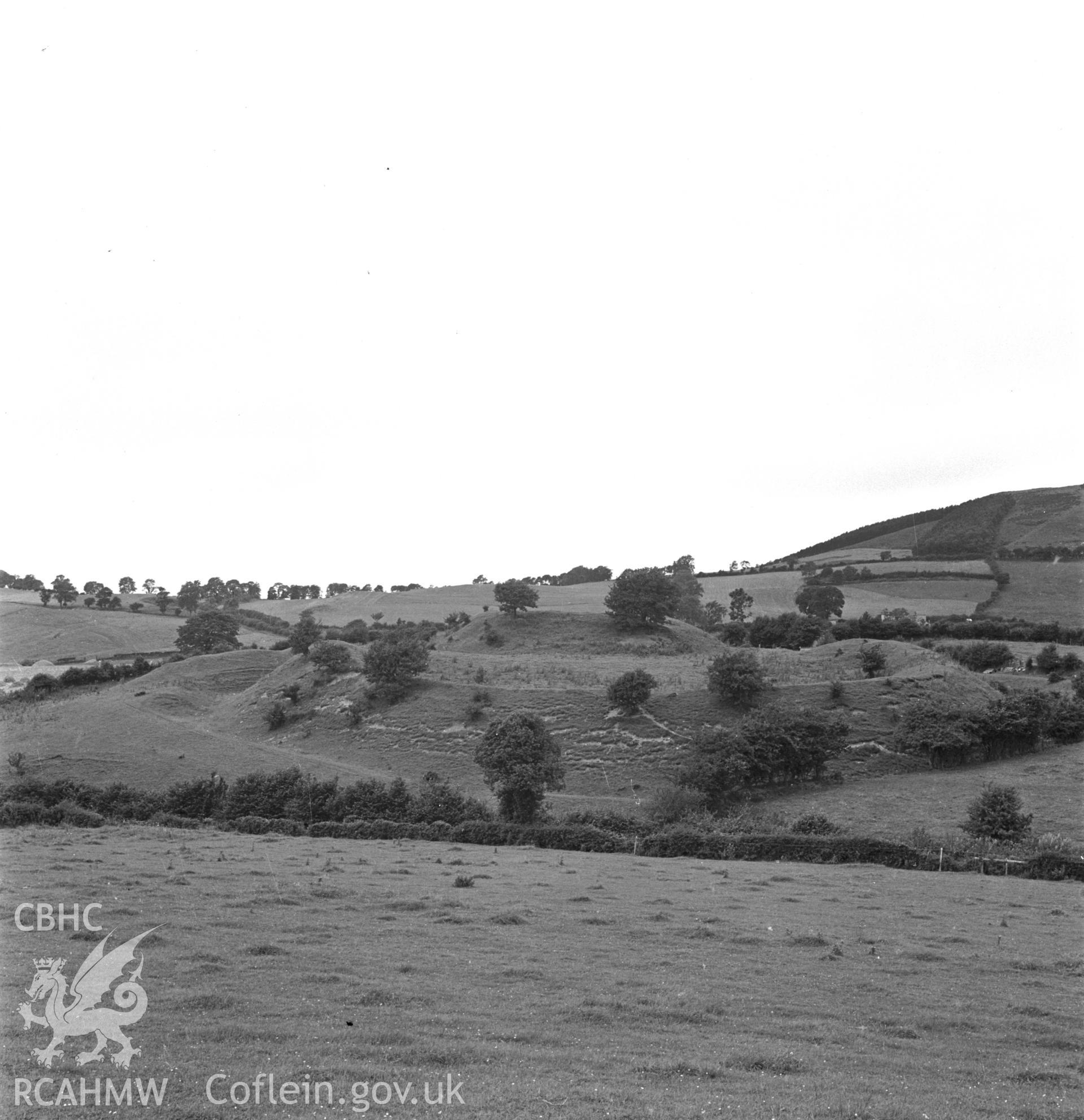 D.O.E photograph of Tomen y Rhodwydd, Llandegla.