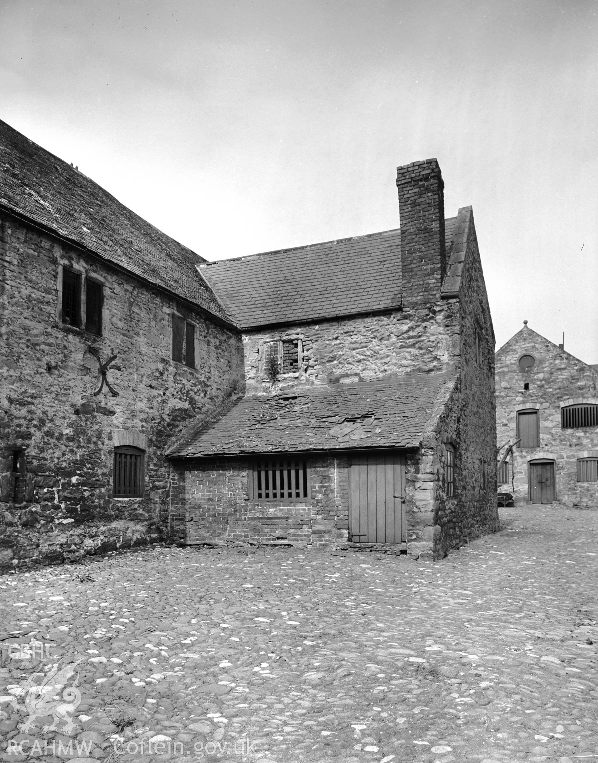 West range of farm buildings, taken in May 1942.
