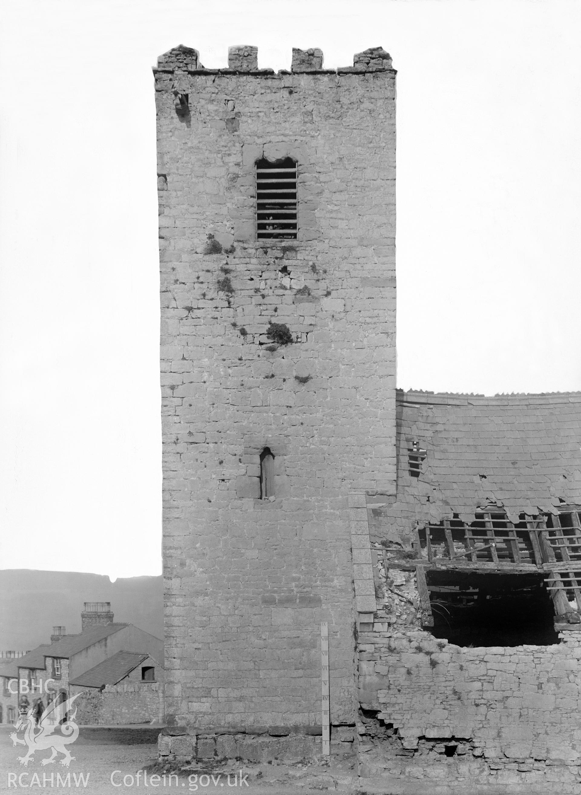 Exterior, tower.