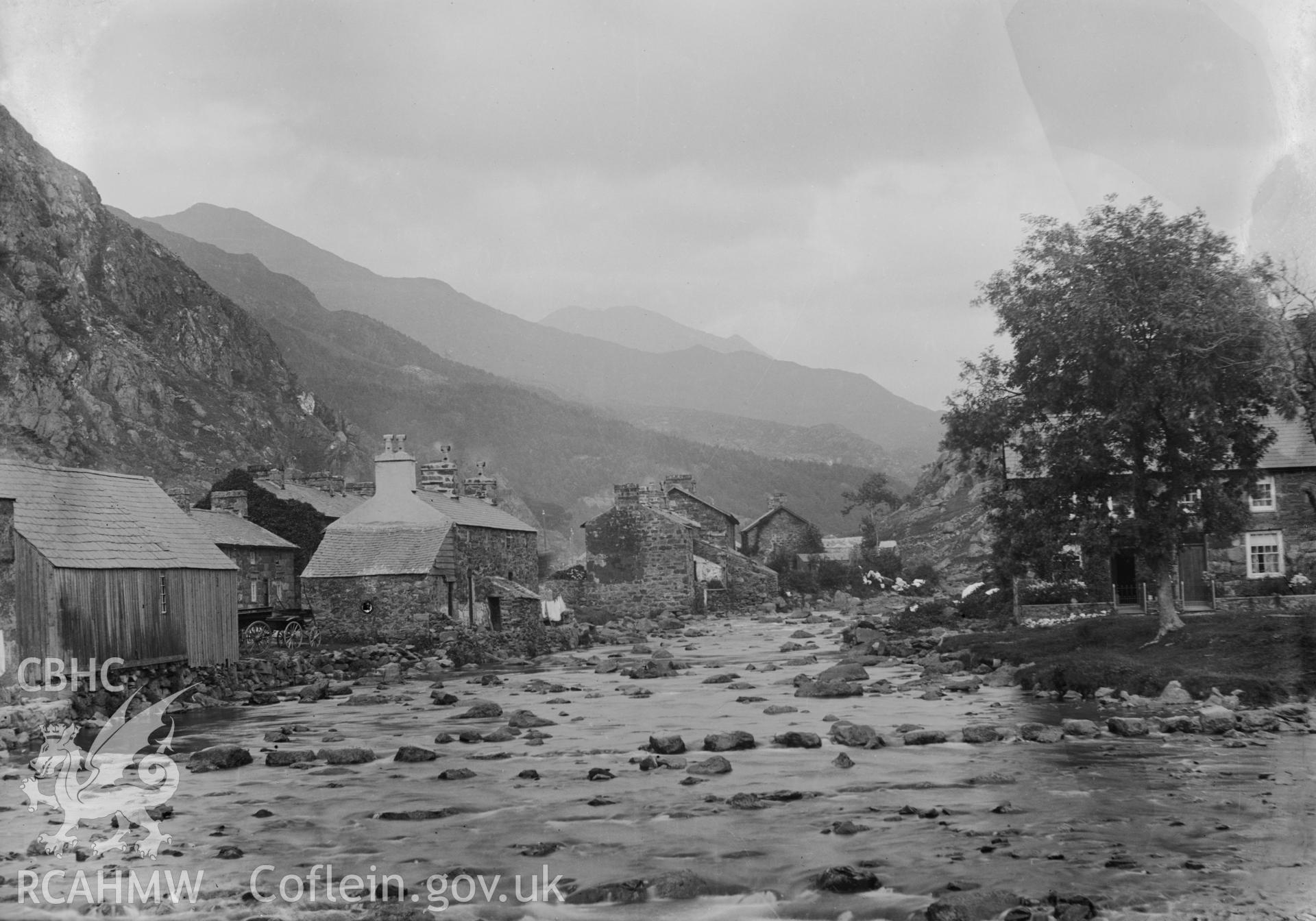 View from Pont Beddgelert.