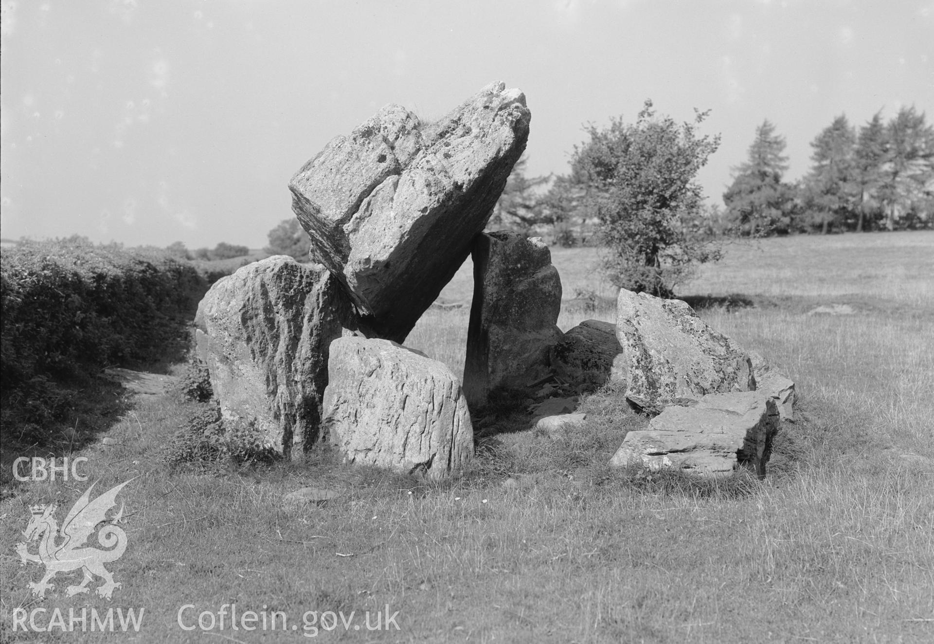 View of Gaer Llwyd Burial Chamber