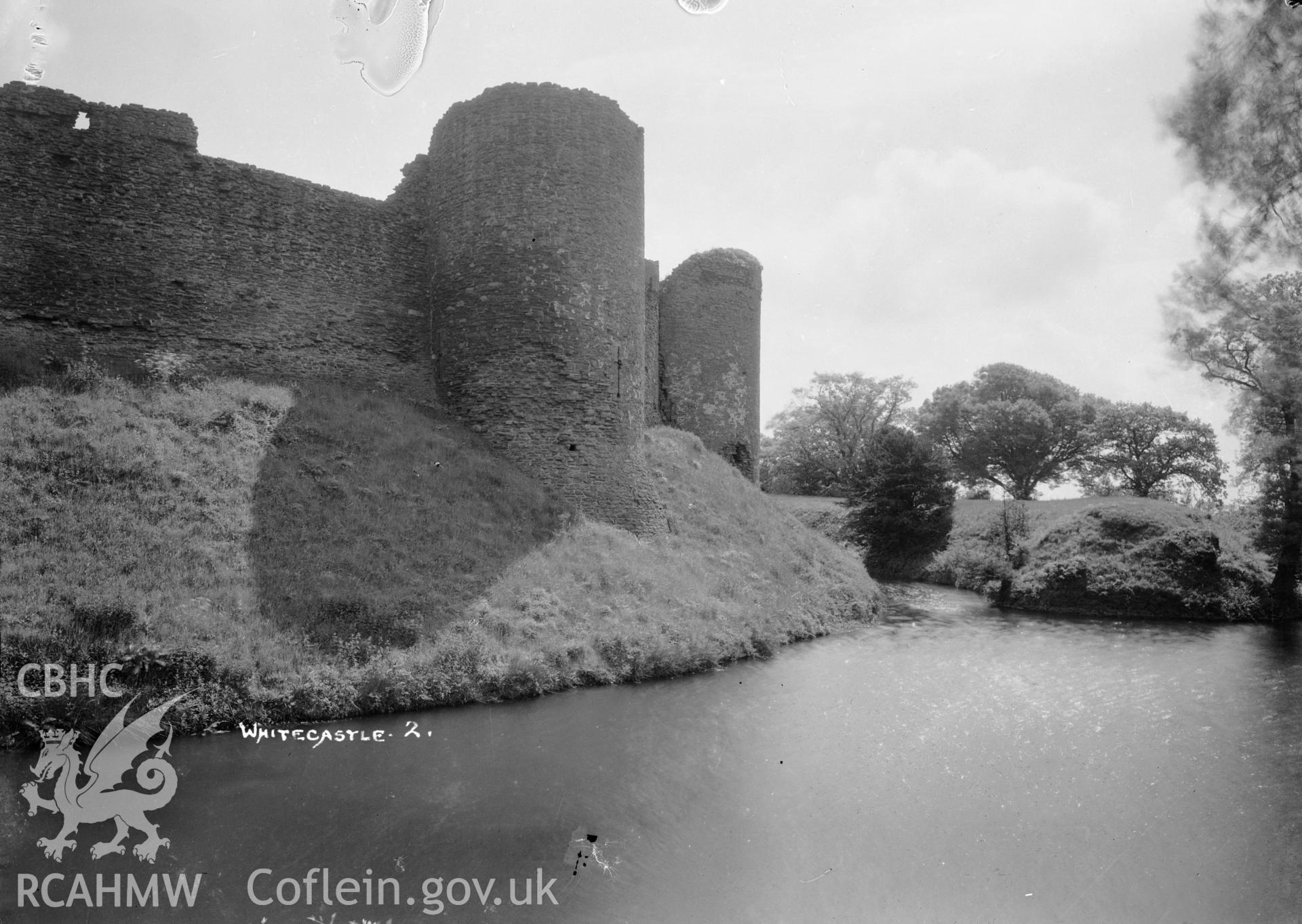 View of outer curtain of White Castle.