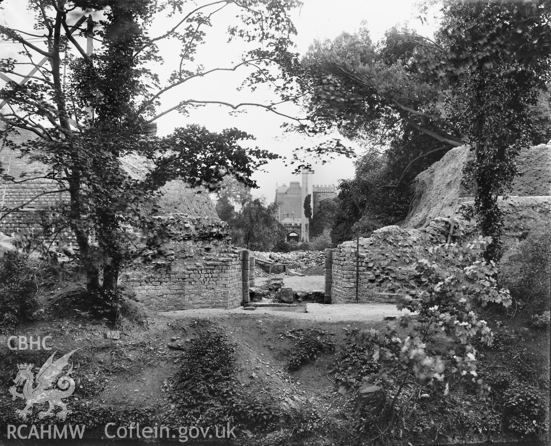 Cardiff Castle No 6 Plot Ministry of Works Coll. NAccp154-158