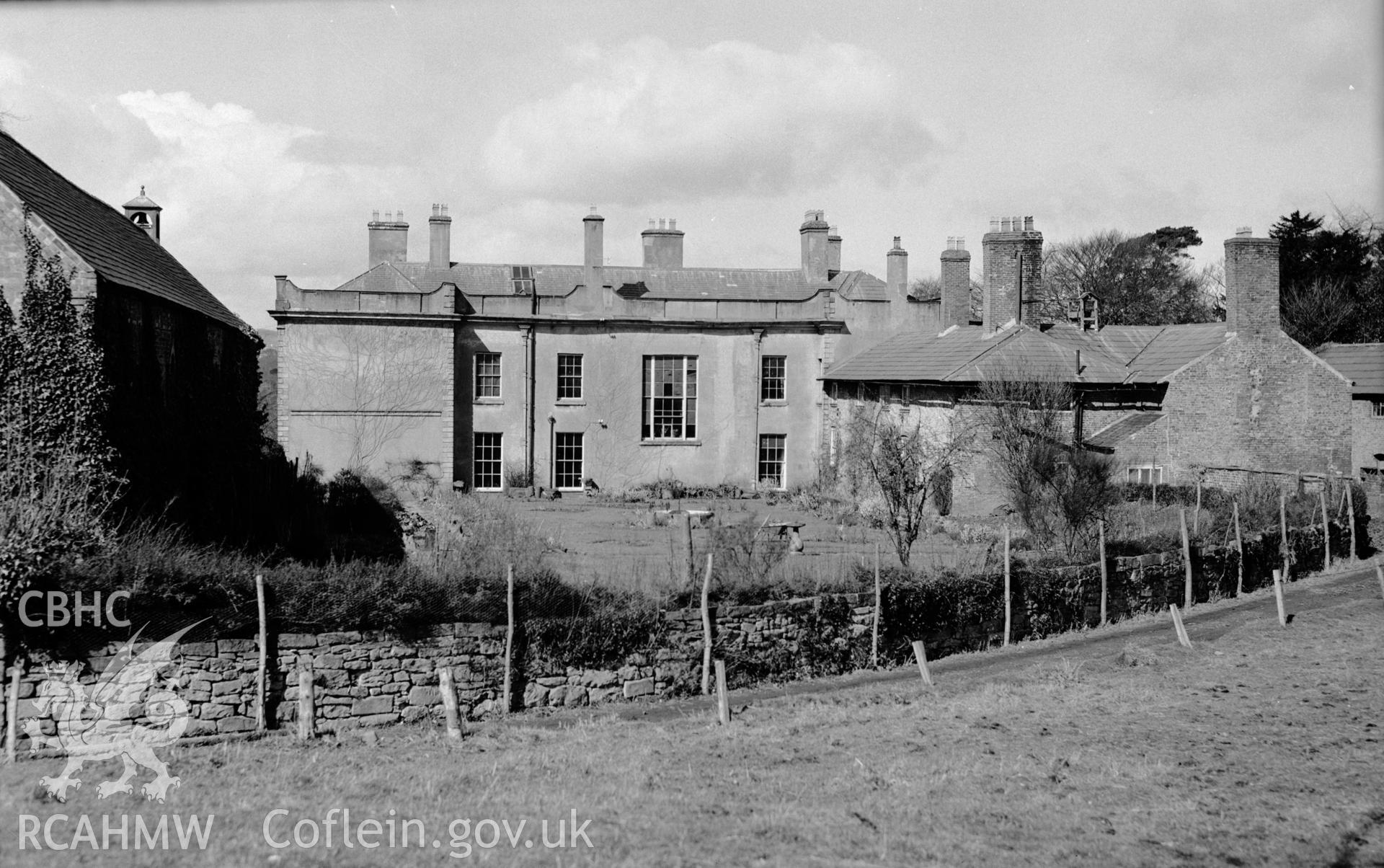 Exterior view showing rear elevation
