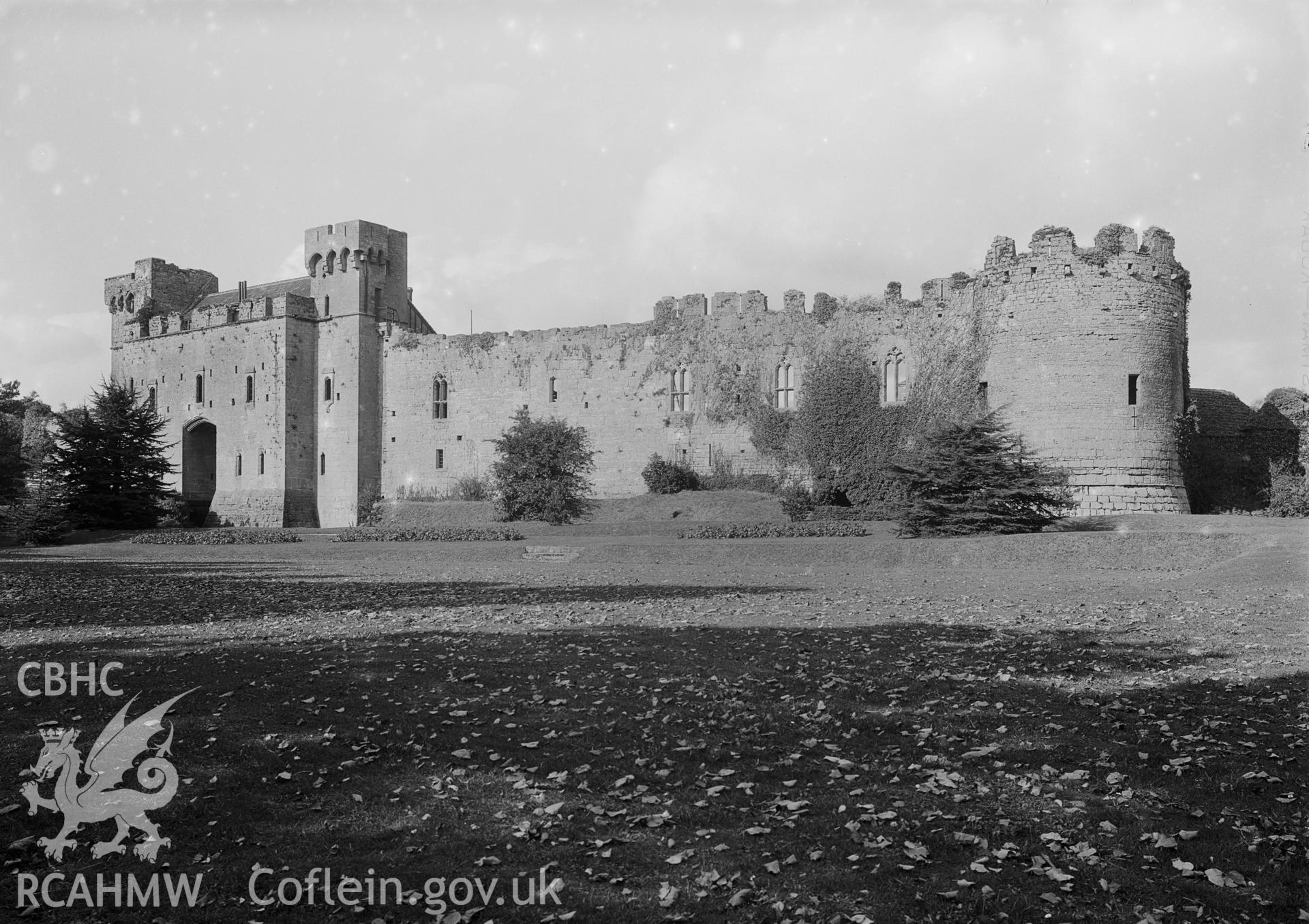 View of Caldicot Castle.