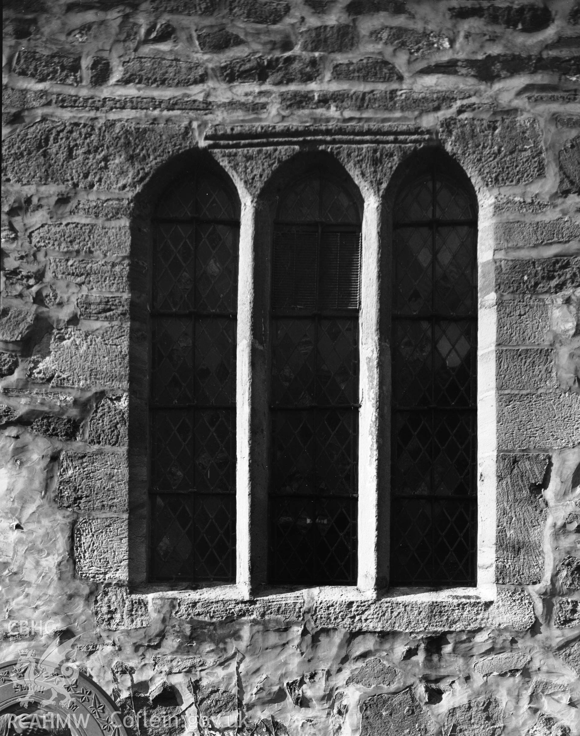 Exterior view, window detail