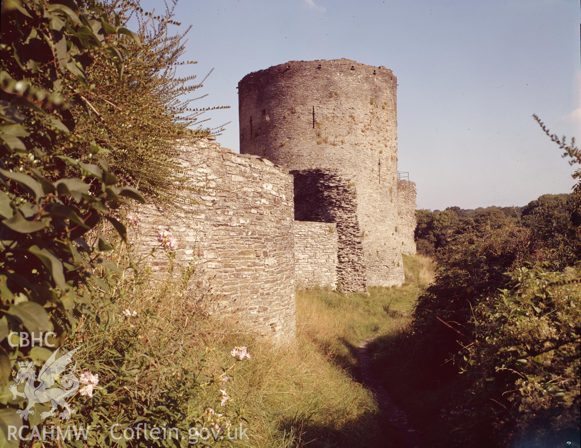 View of Cilgerran Castle.
