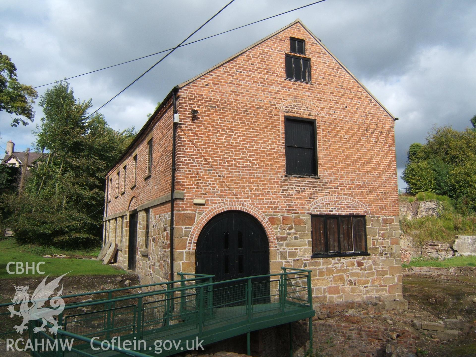 Boring mill, rebuilt as corn mill, from the south-west.
