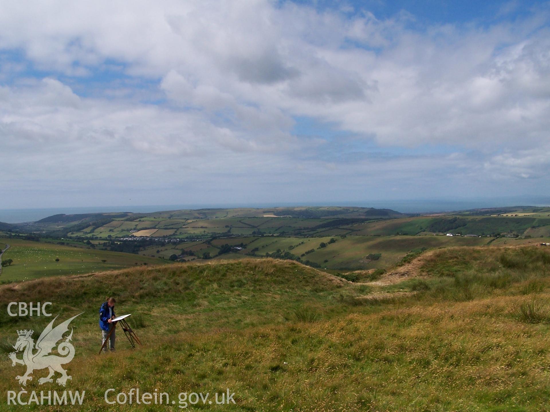 360-degree (clockwise) panorama from cairn at SN6789382997 (Part XI).