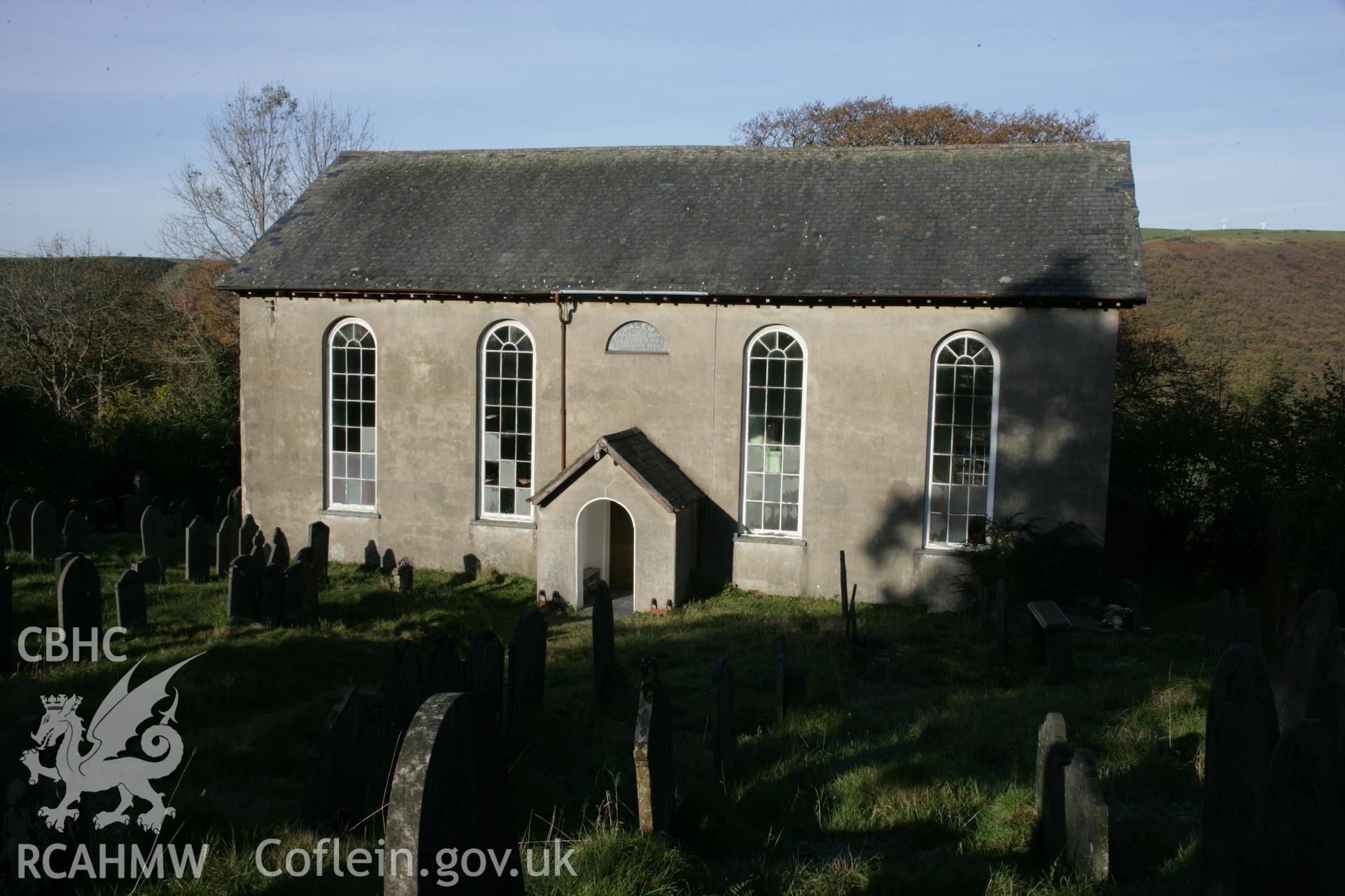 Salem Welsh Independent Chapel, general view from south-east.