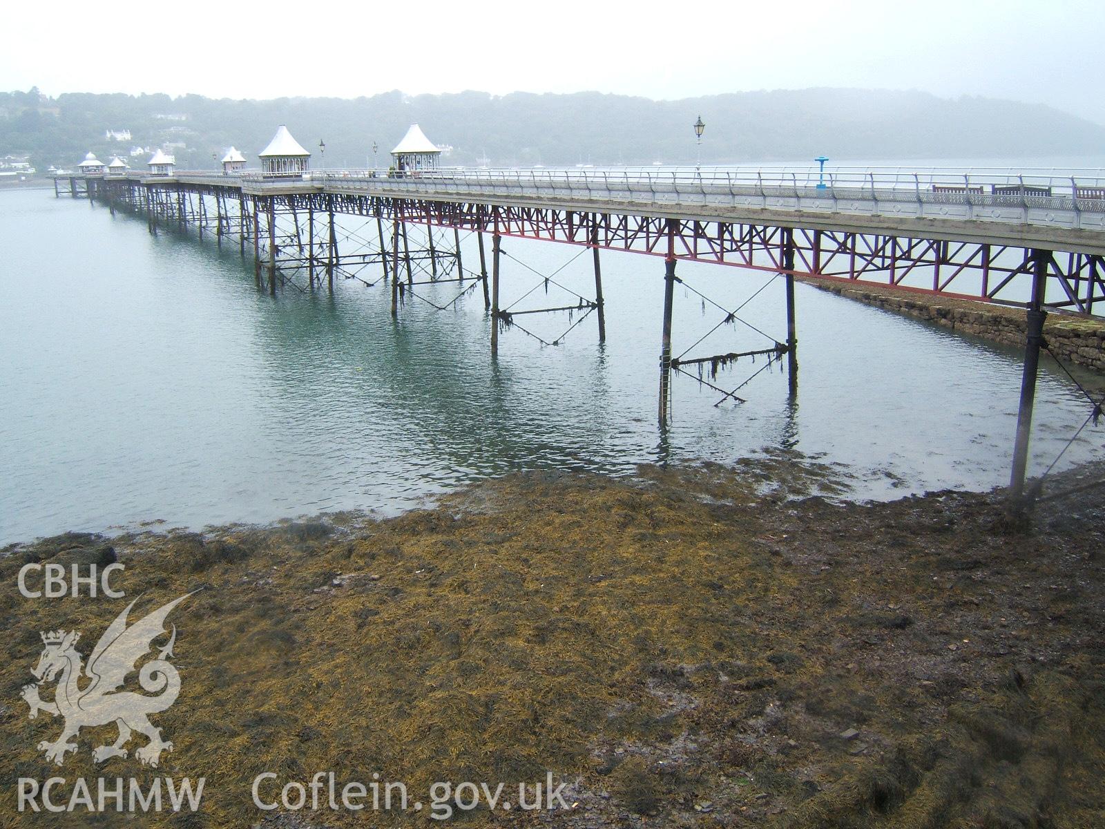 South-western side of the pier looking towards Anglsey.