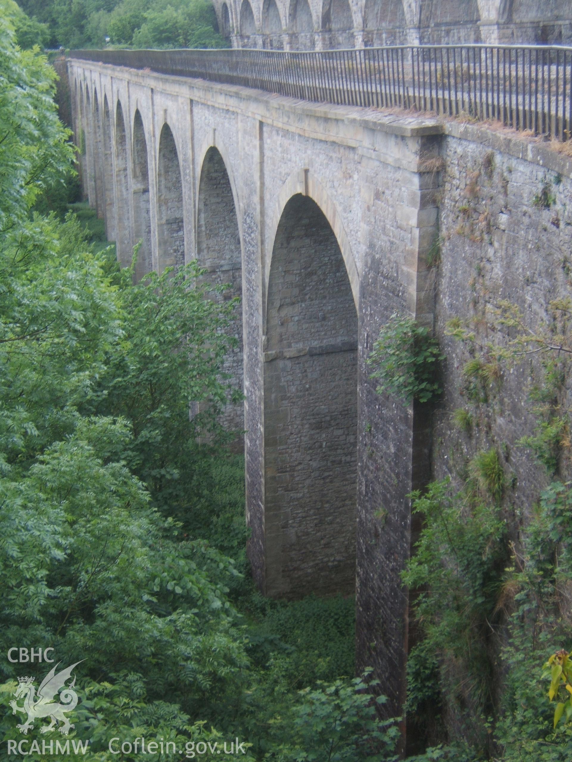 North-east elevation of Chirk Aqueduct.