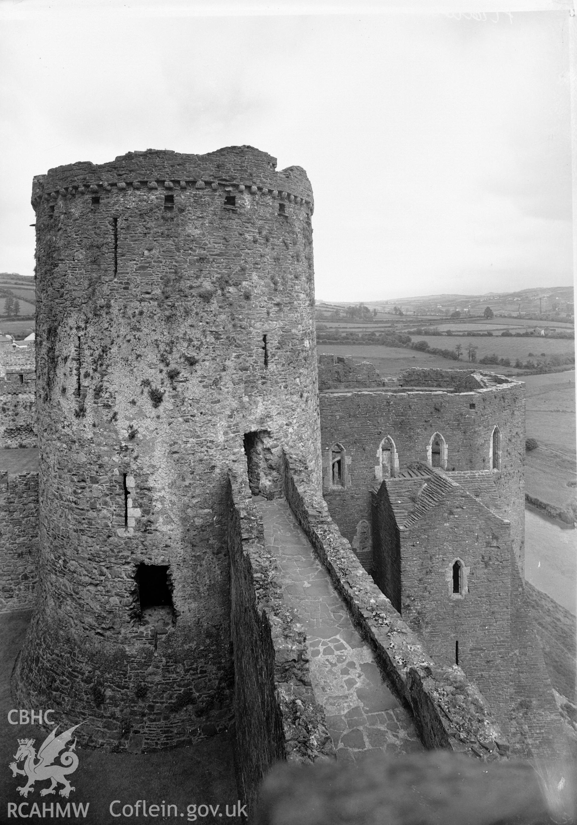 Photo showing Kidwelly Castle Chapel.