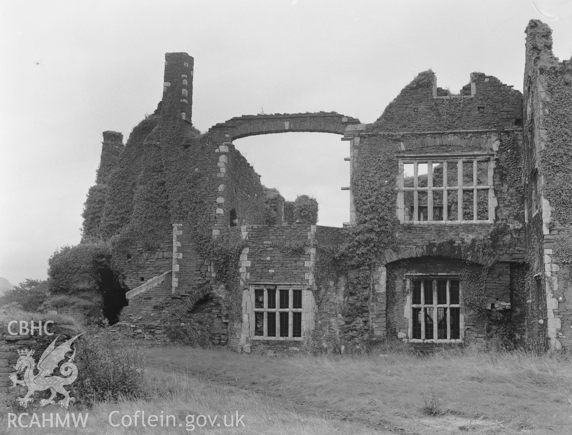 View of Neath Abbey buildings