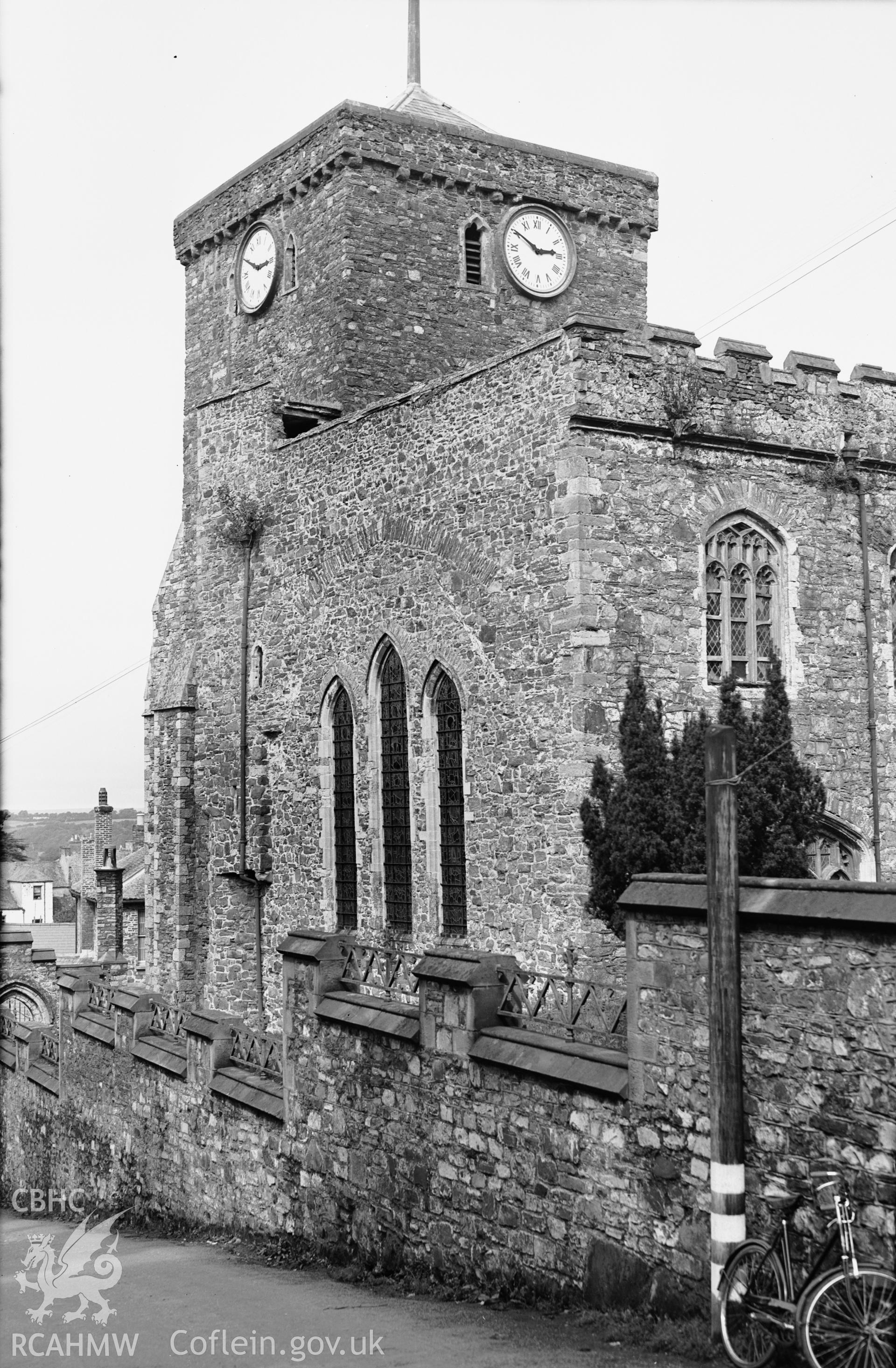 Exterior view of St Marys Church, Haverfordwest