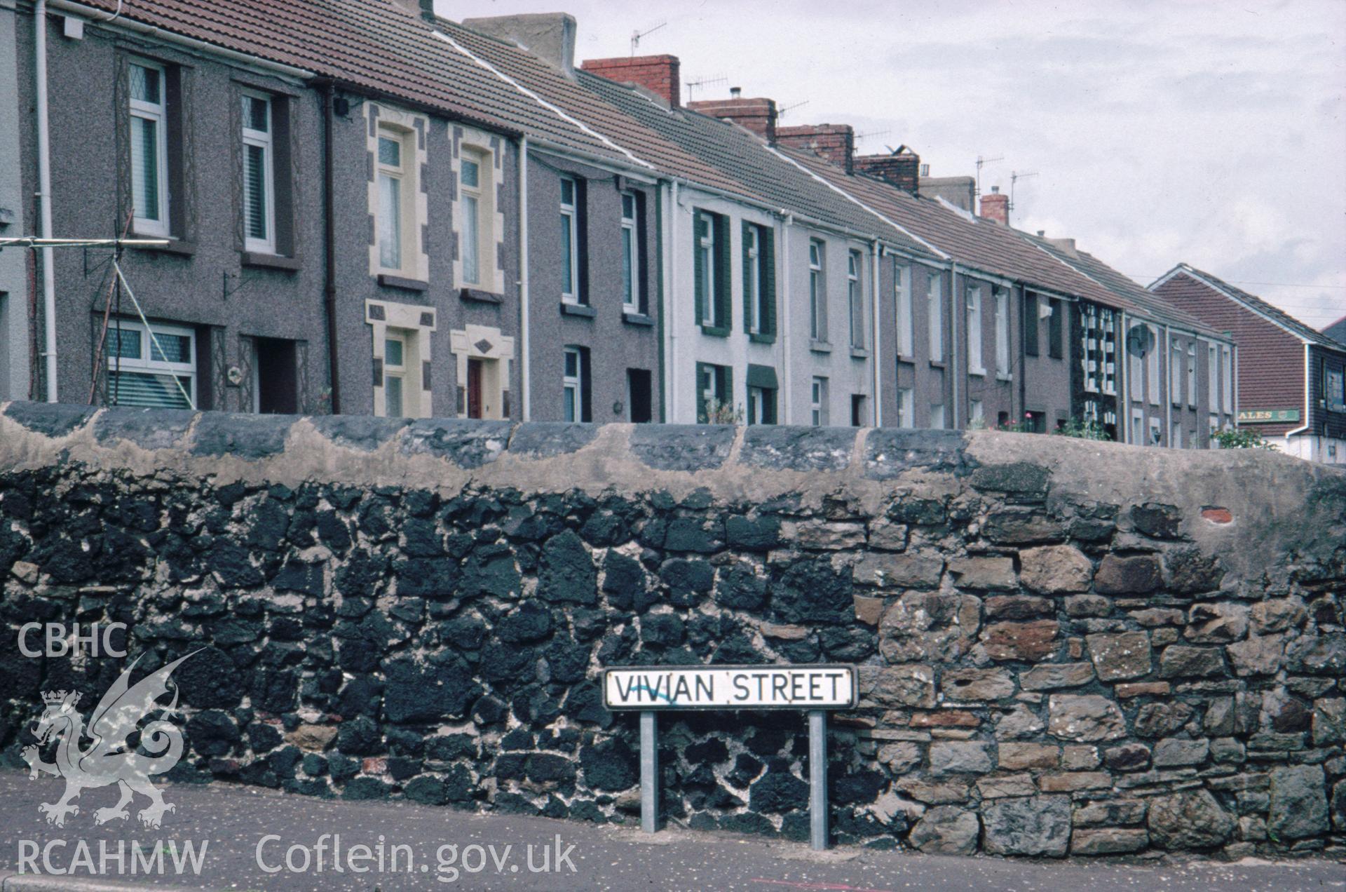 View of houses at Trevivian.