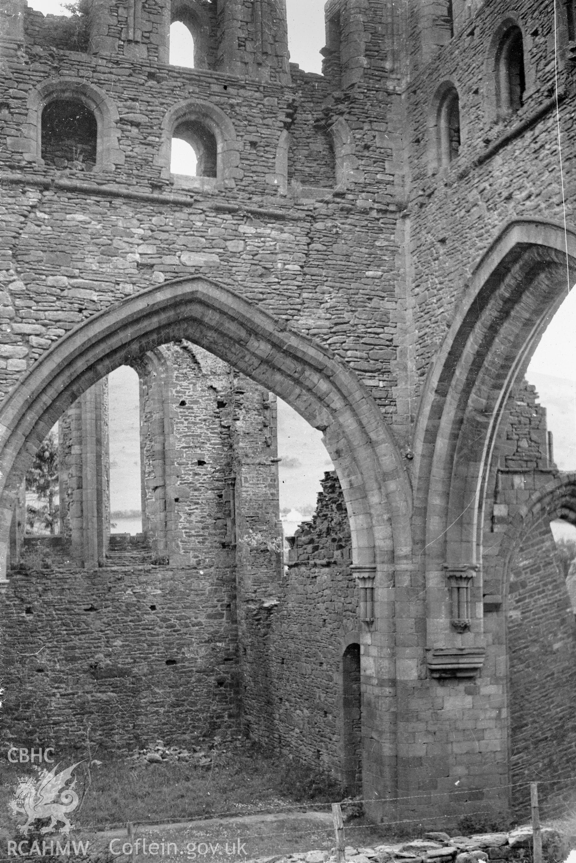 D.O.E photograph of Llanthony Priory.