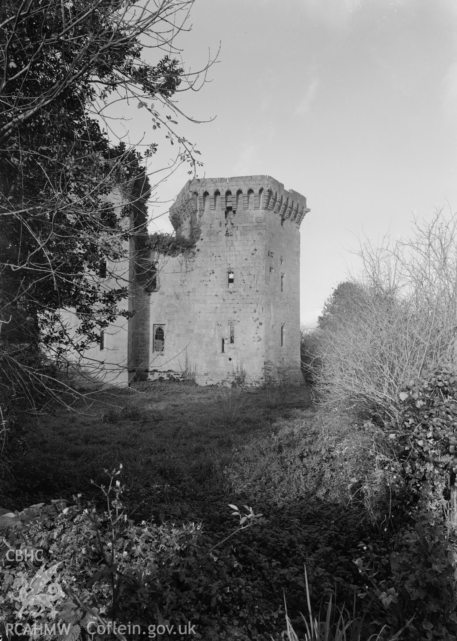 General view showing tower.