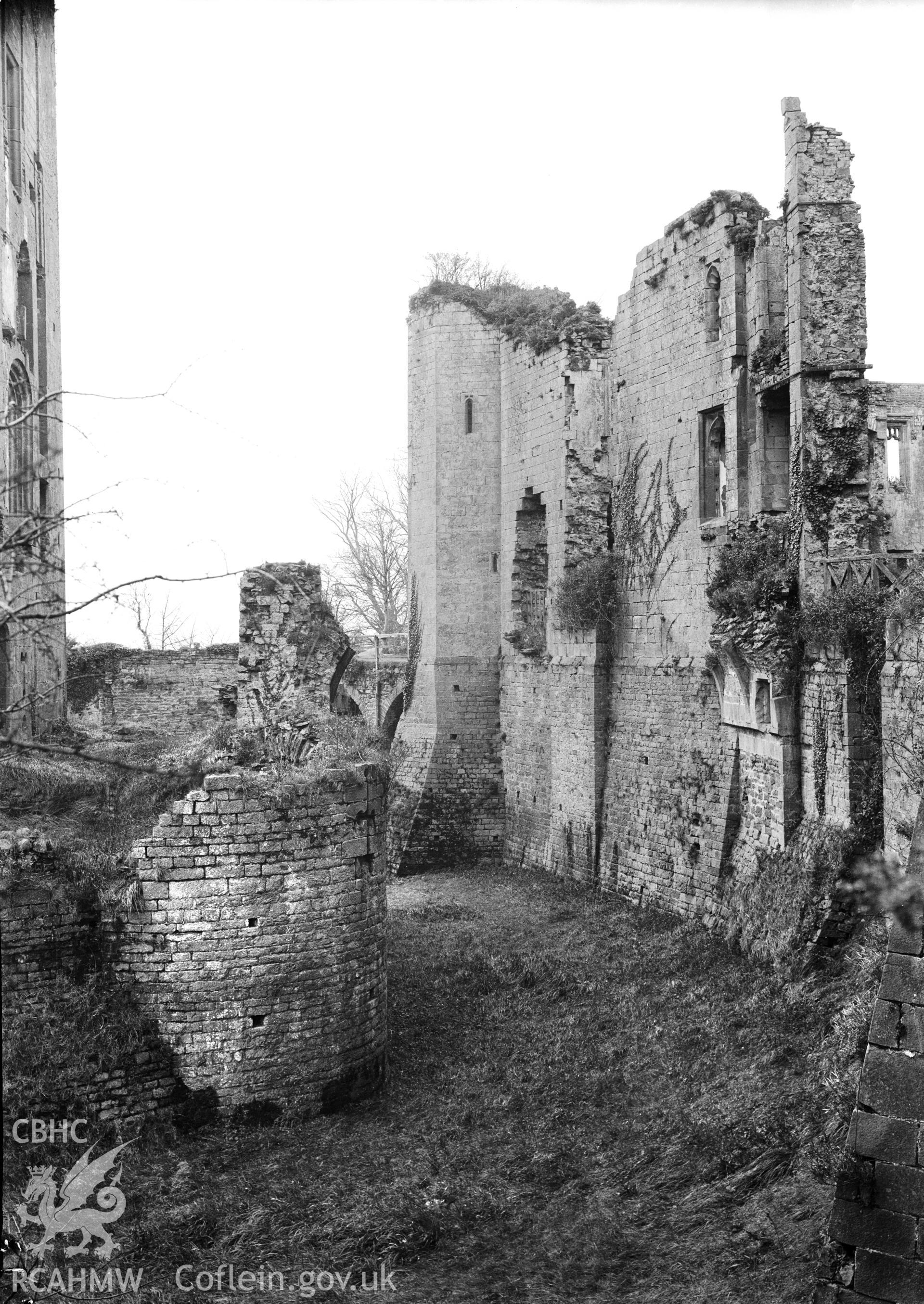 General view across moat.