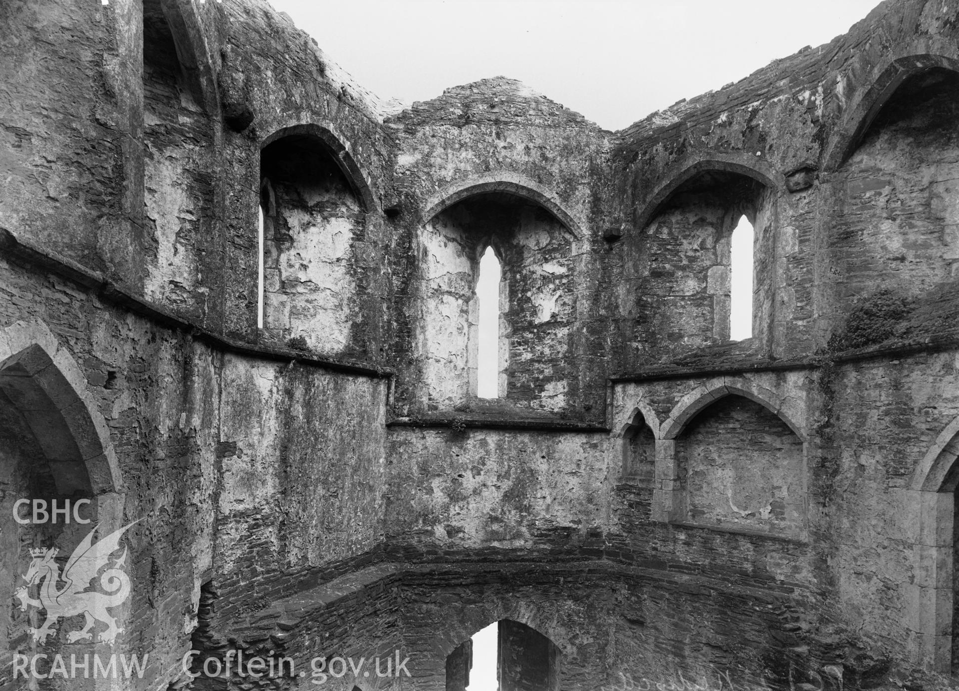 Photo showing Kidwelly Castle Chapel.