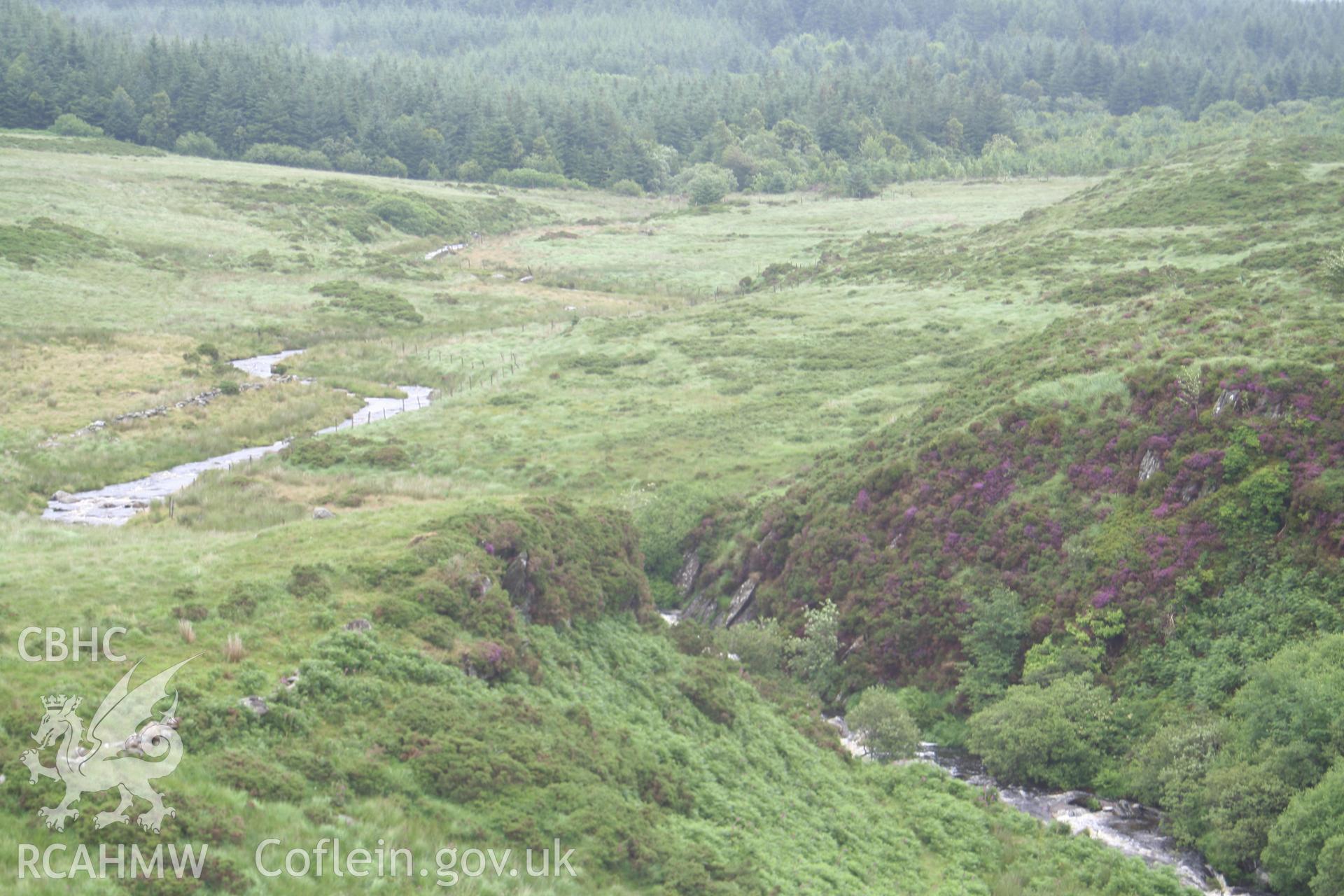Site of a Hone Quarry Nr Dolwyddelan, looking northeast