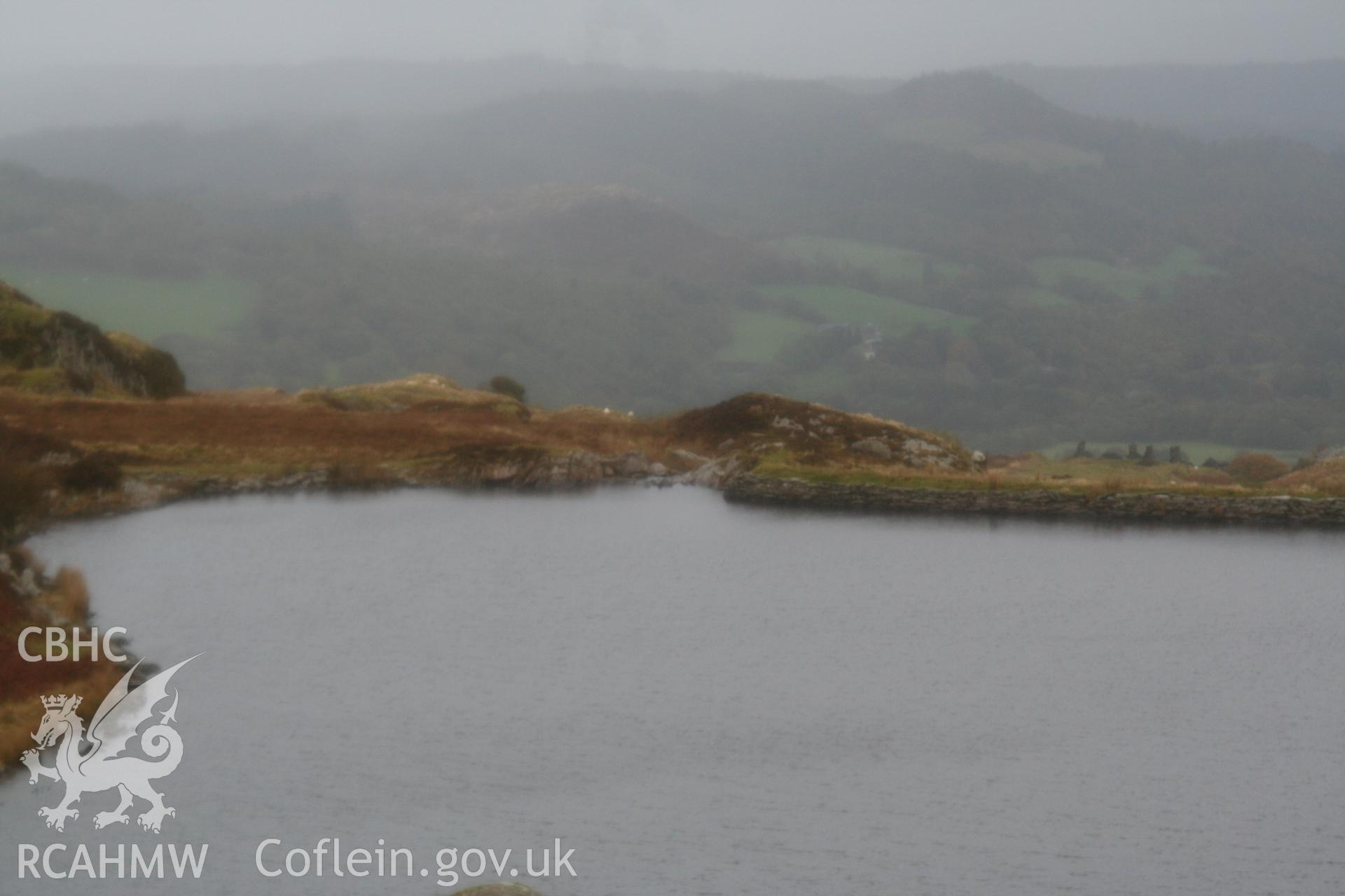 Llyn y Chwarel Reservoir, looking northeast
