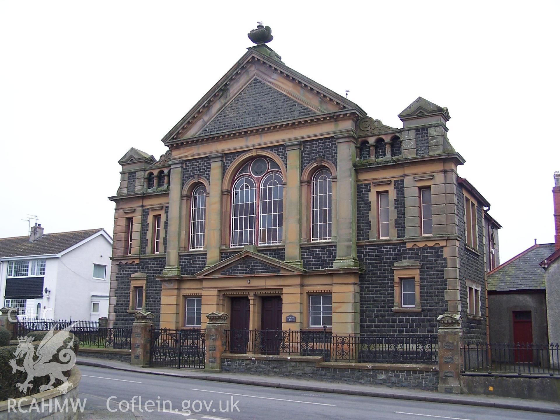Chapel: Exterior - main fa?ade.