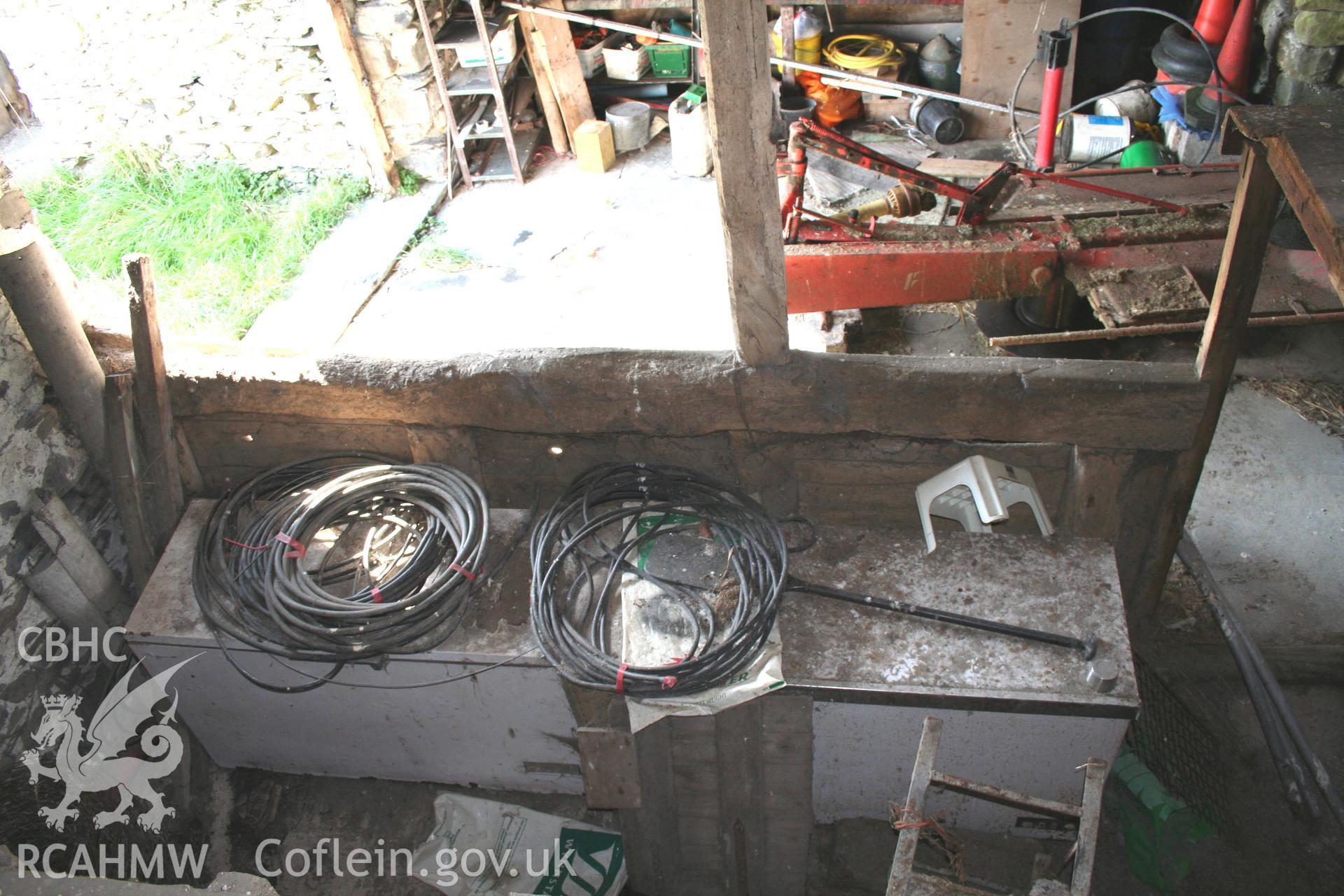 Interior E threshing-bay.