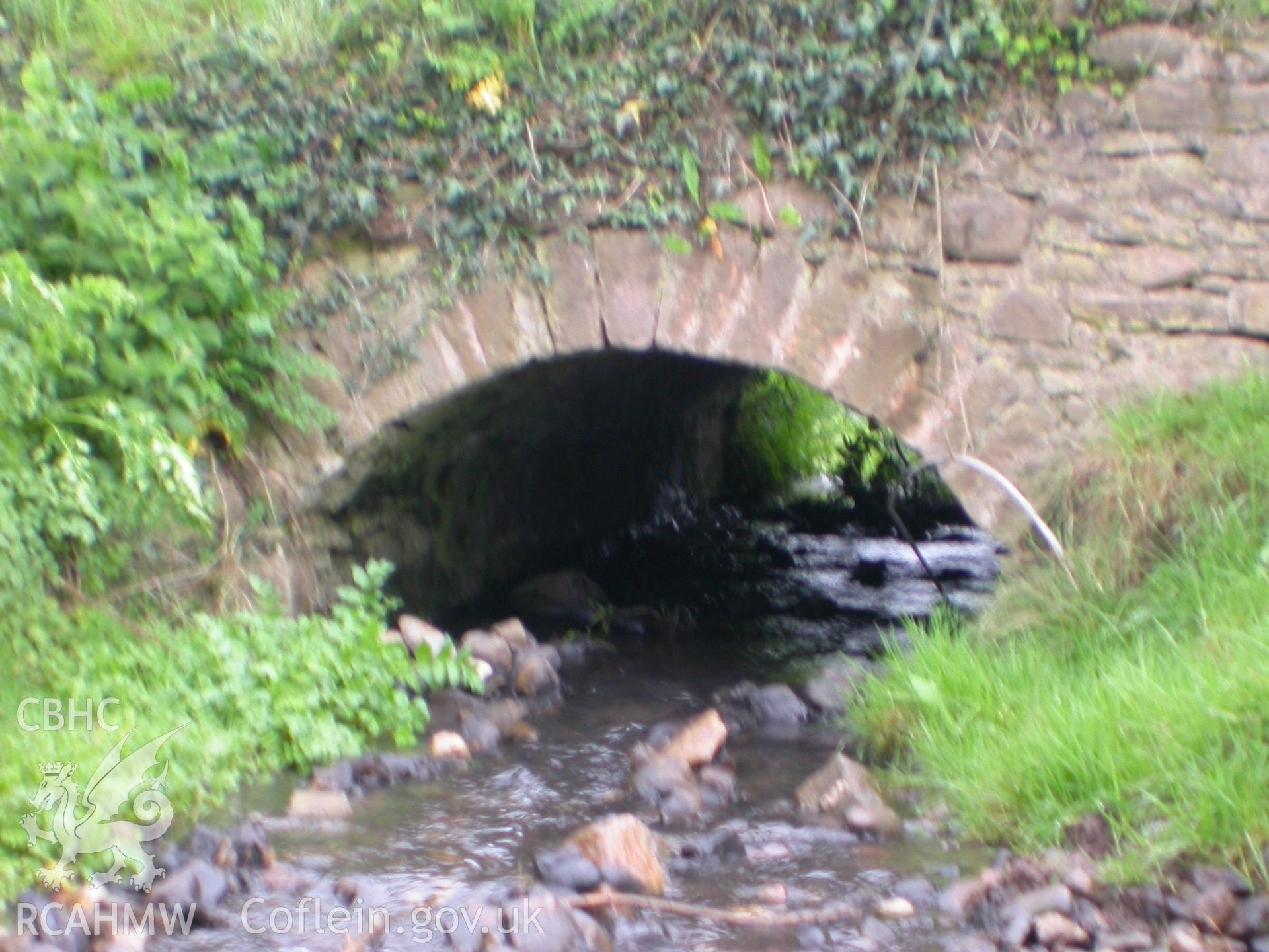 North elevation arch.