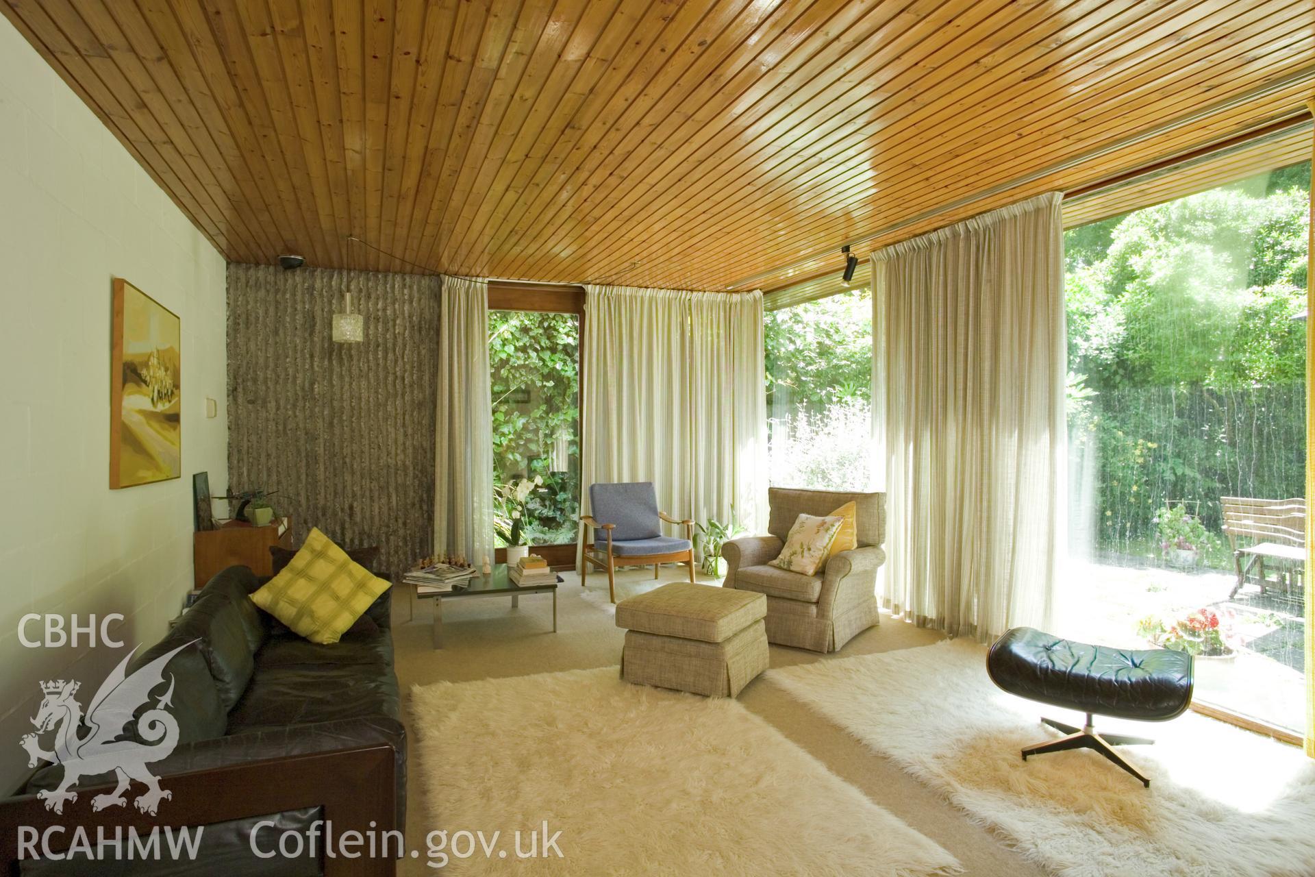 Interior of lounge.
