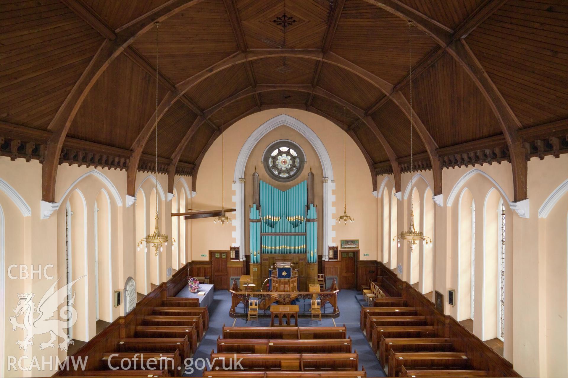 Interior from gallery.