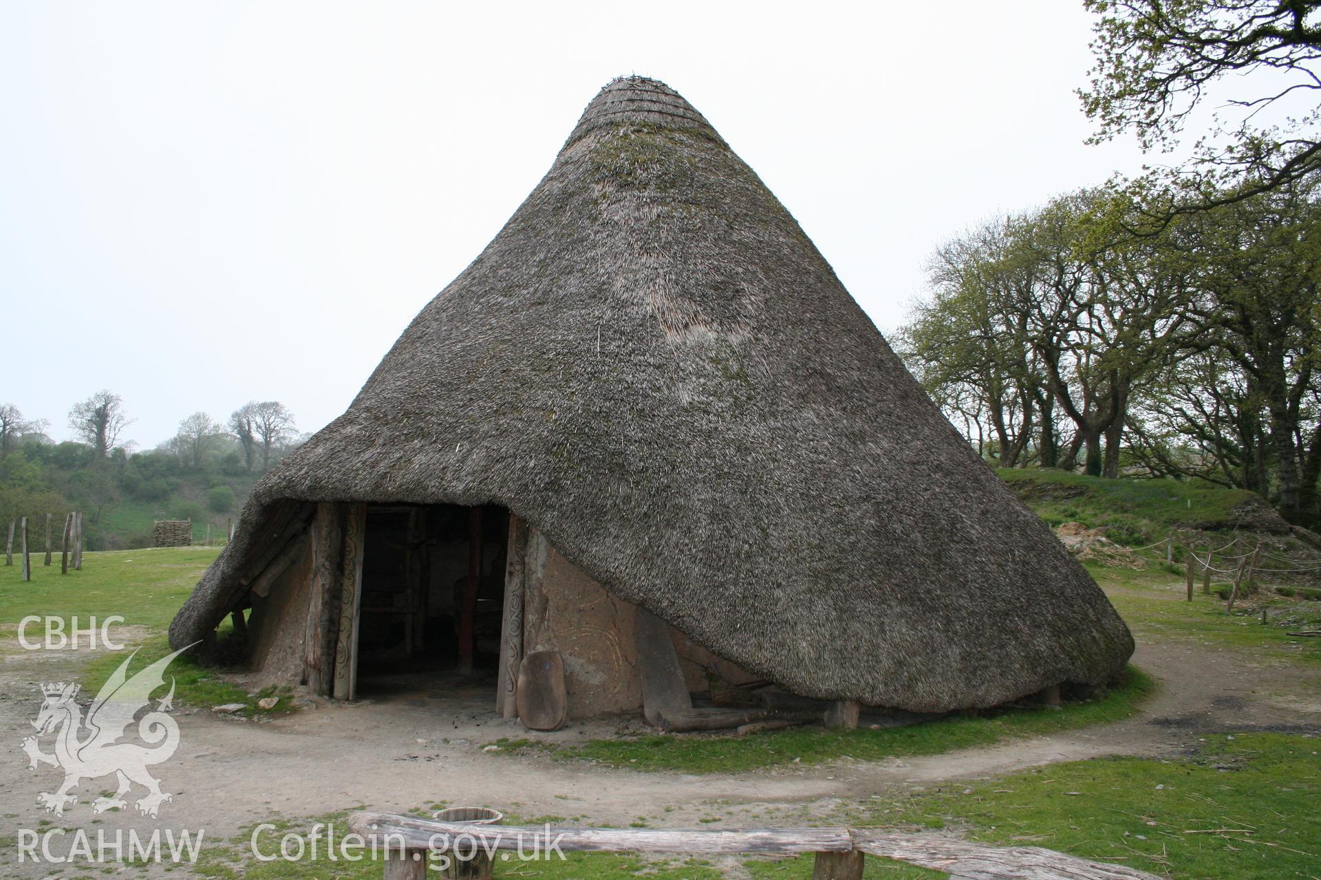 Castell Henllys, south-eastern round house