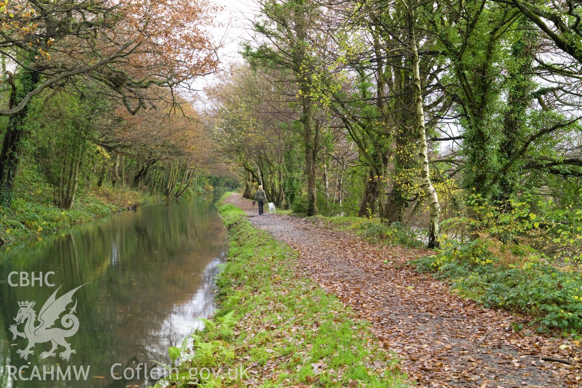 Canal above river, looking northeast.