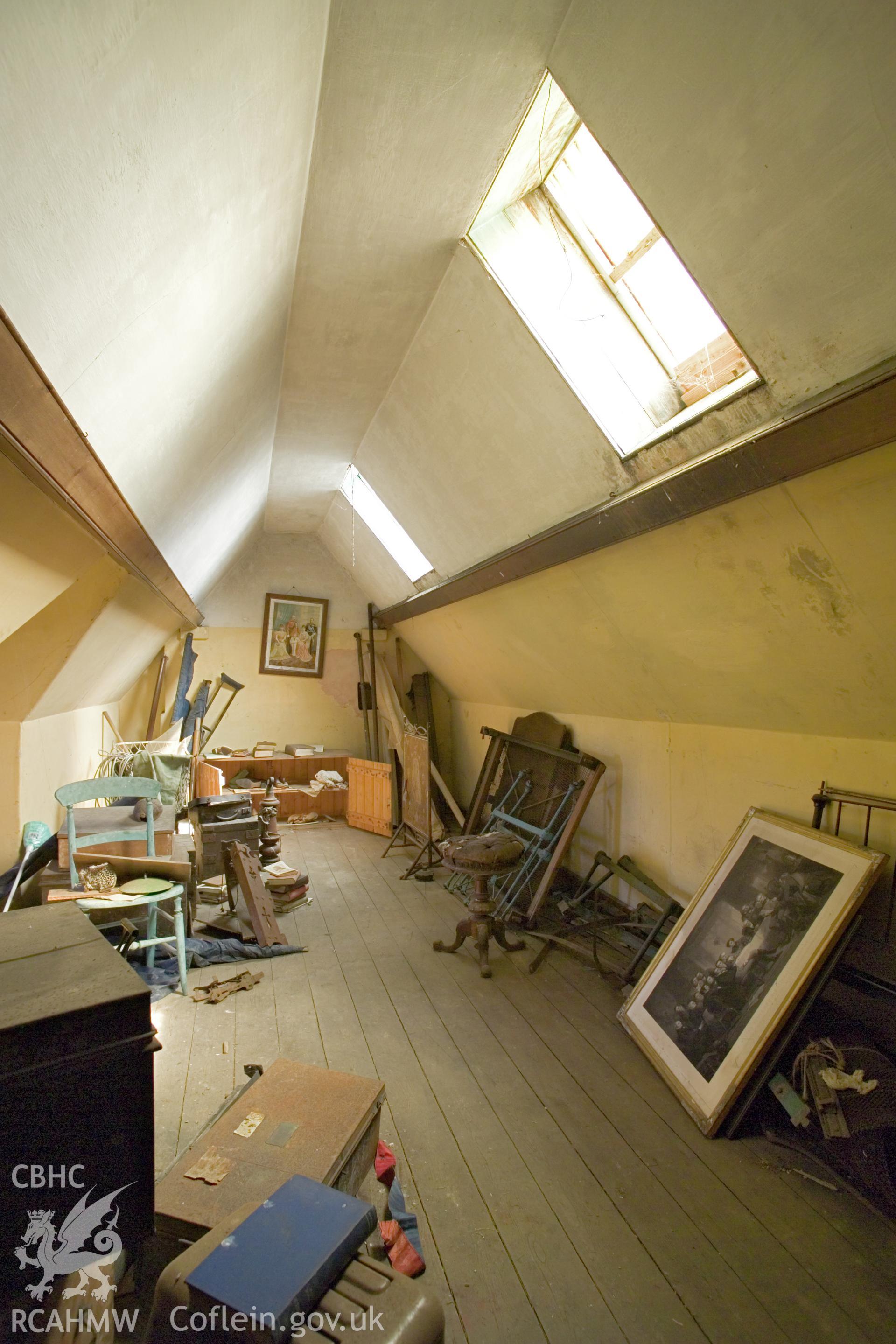 Attic room, servants quarters.