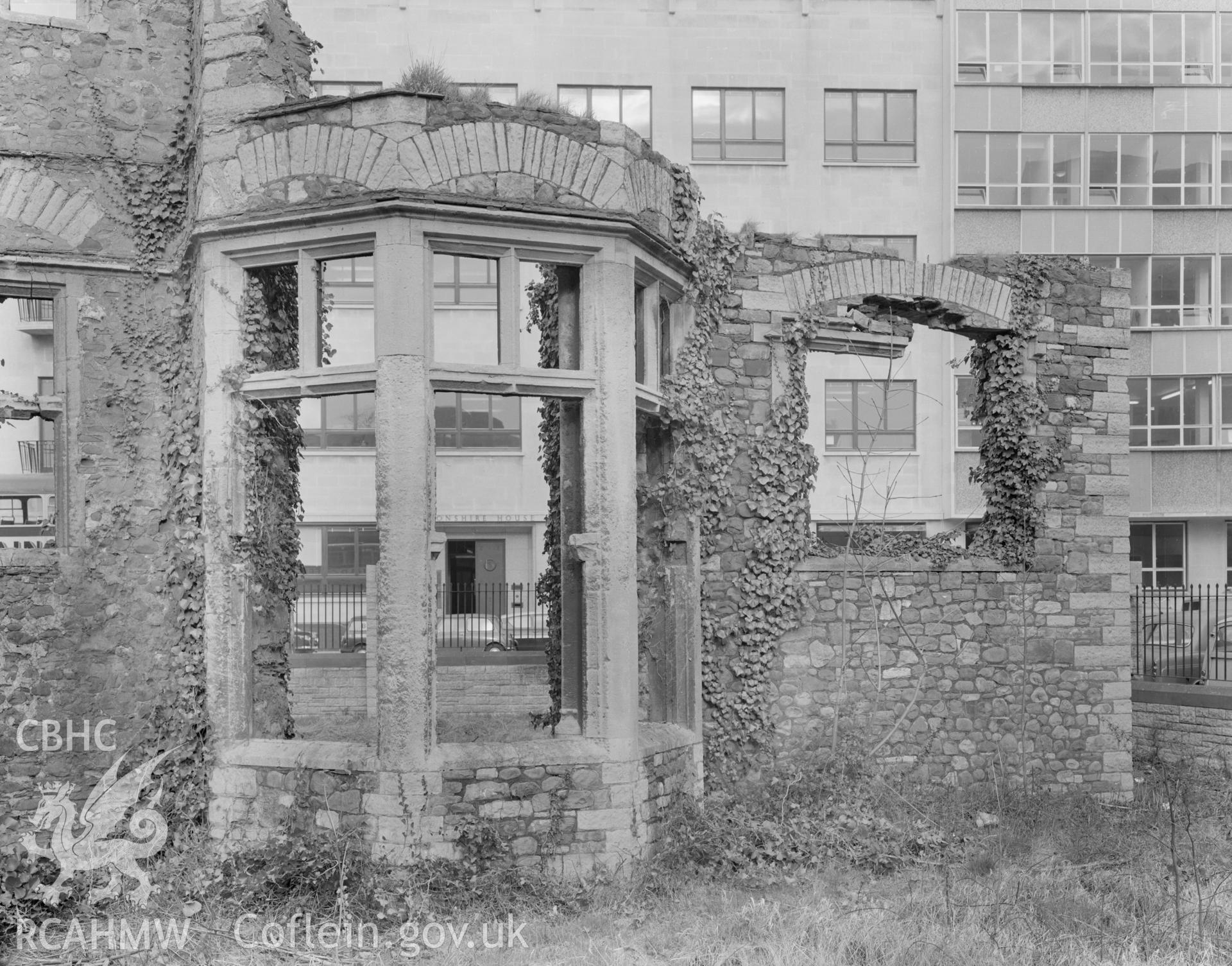 View of bay window